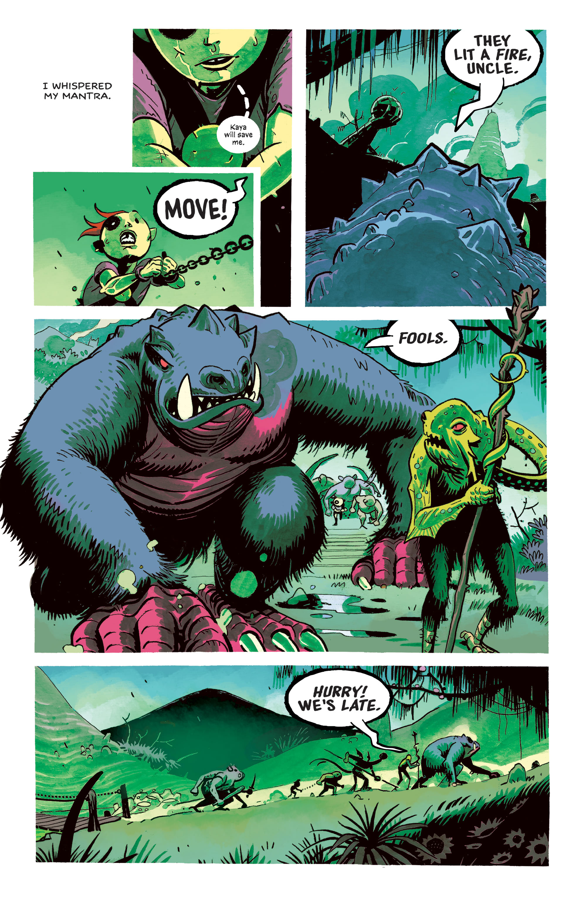 Read online Kaya comic -  Issue #7 - 16