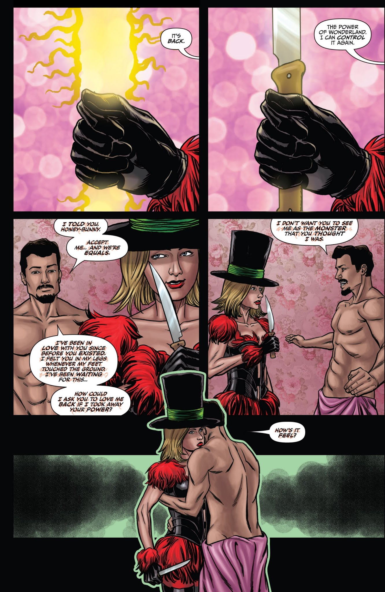 Read online Grimm Fairy Tales presents Wonderland: Asylum comic -  Issue #5 - 12