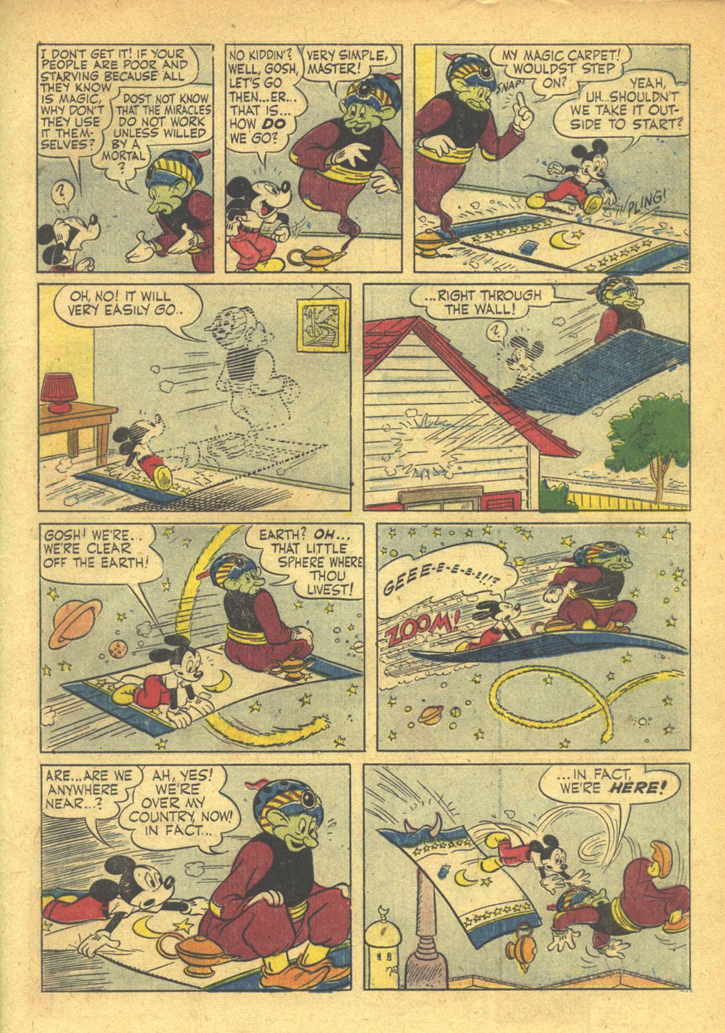 Read online Walt Disney's Comics and Stories comic -  Issue #149 - 47