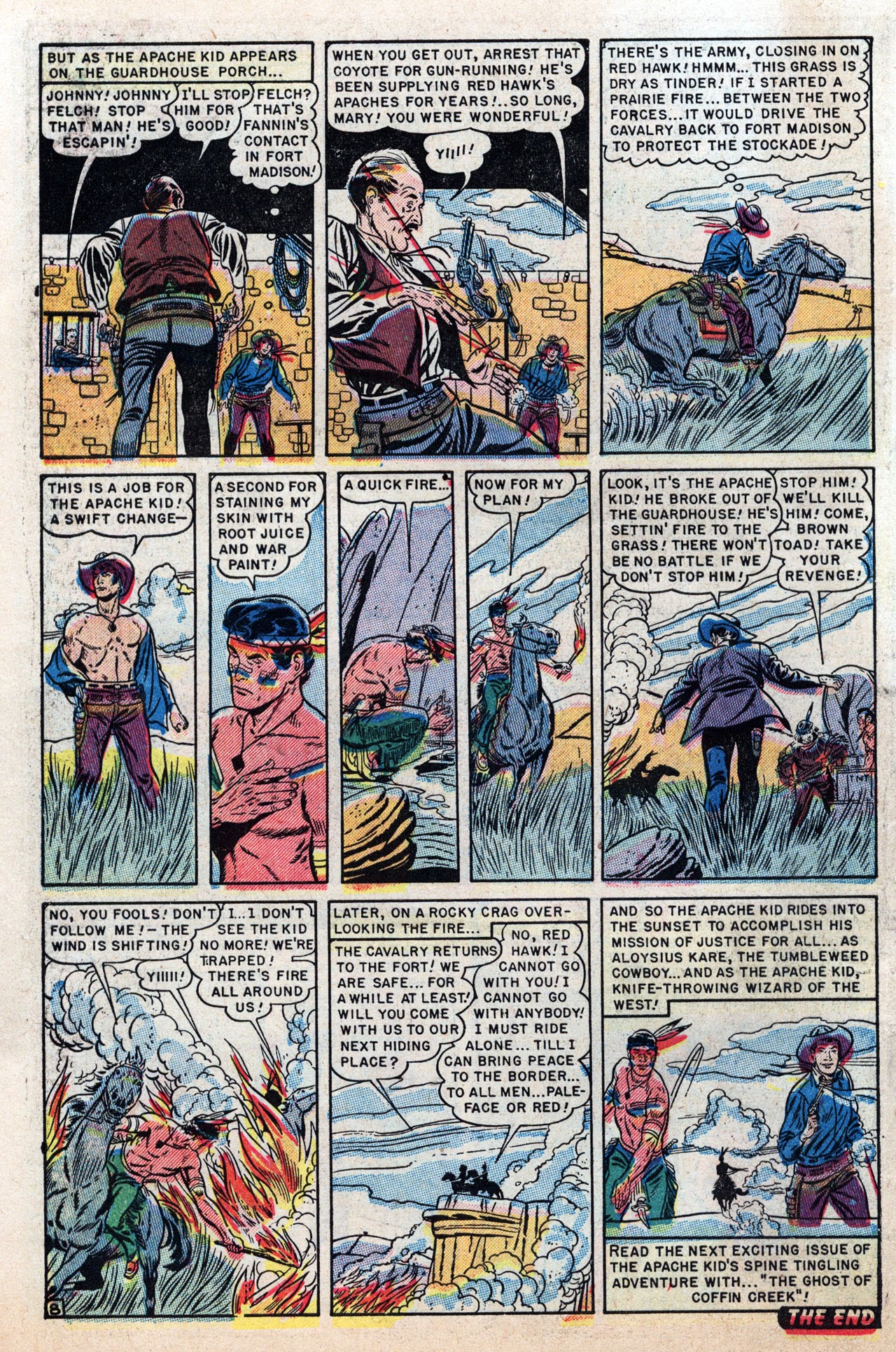 Read online Two Gun Western (1950) comic -  Issue #5 - 10