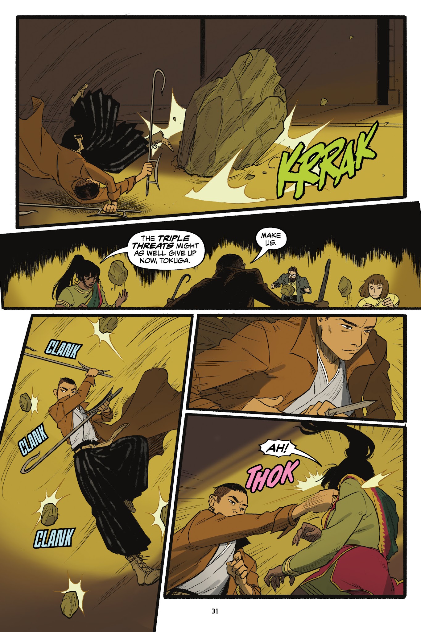 Read online Nickelodeon The Legend of Korra – Turf Wars comic -  Issue #1 - 32