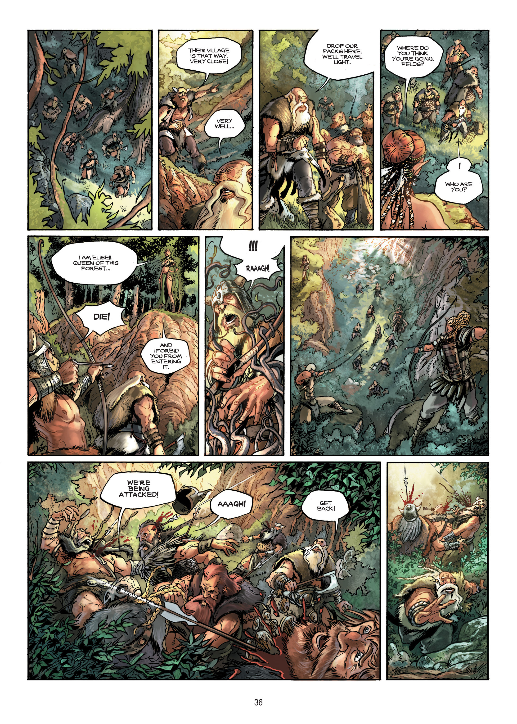 Read online Elves comic -  Issue #7 - 36