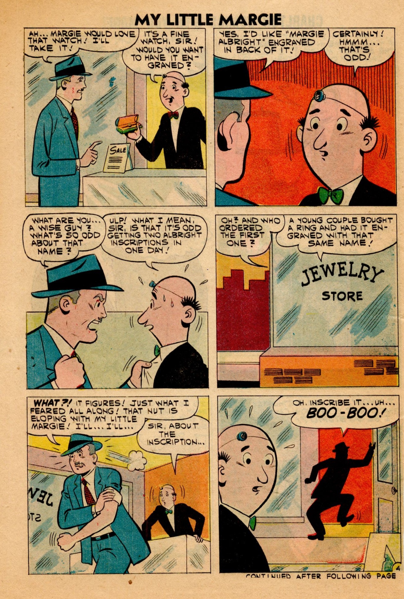 Read online My Little Margie (1954) comic -  Issue #38 - 30