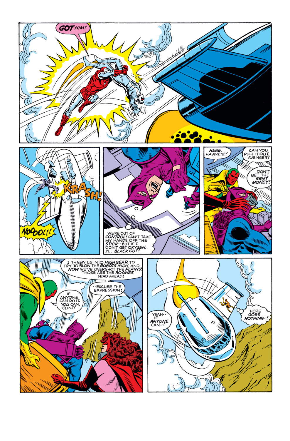 Read online The Vision and the Scarlet Witch (1985) comic -  Issue #2 - 8
