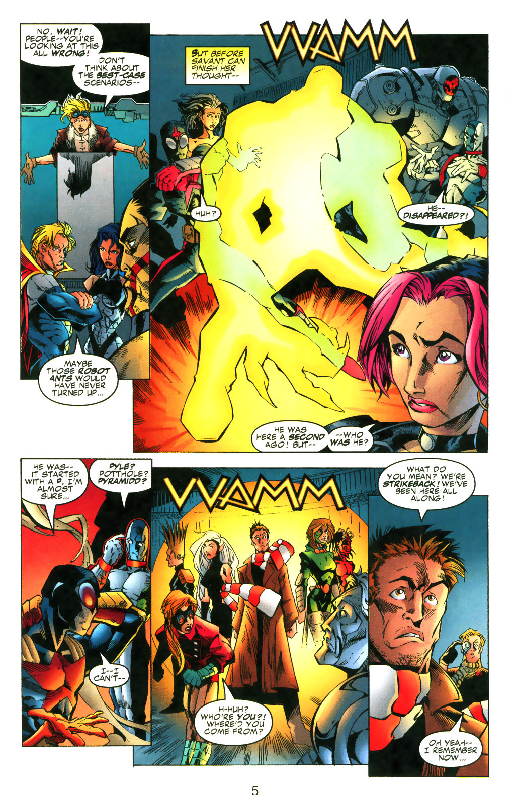 Read online Shattered Image comic -  Issue #2 - 5