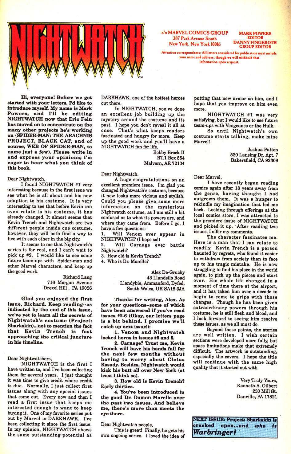 Read online Nightwatch comic -  Issue #7 - 25