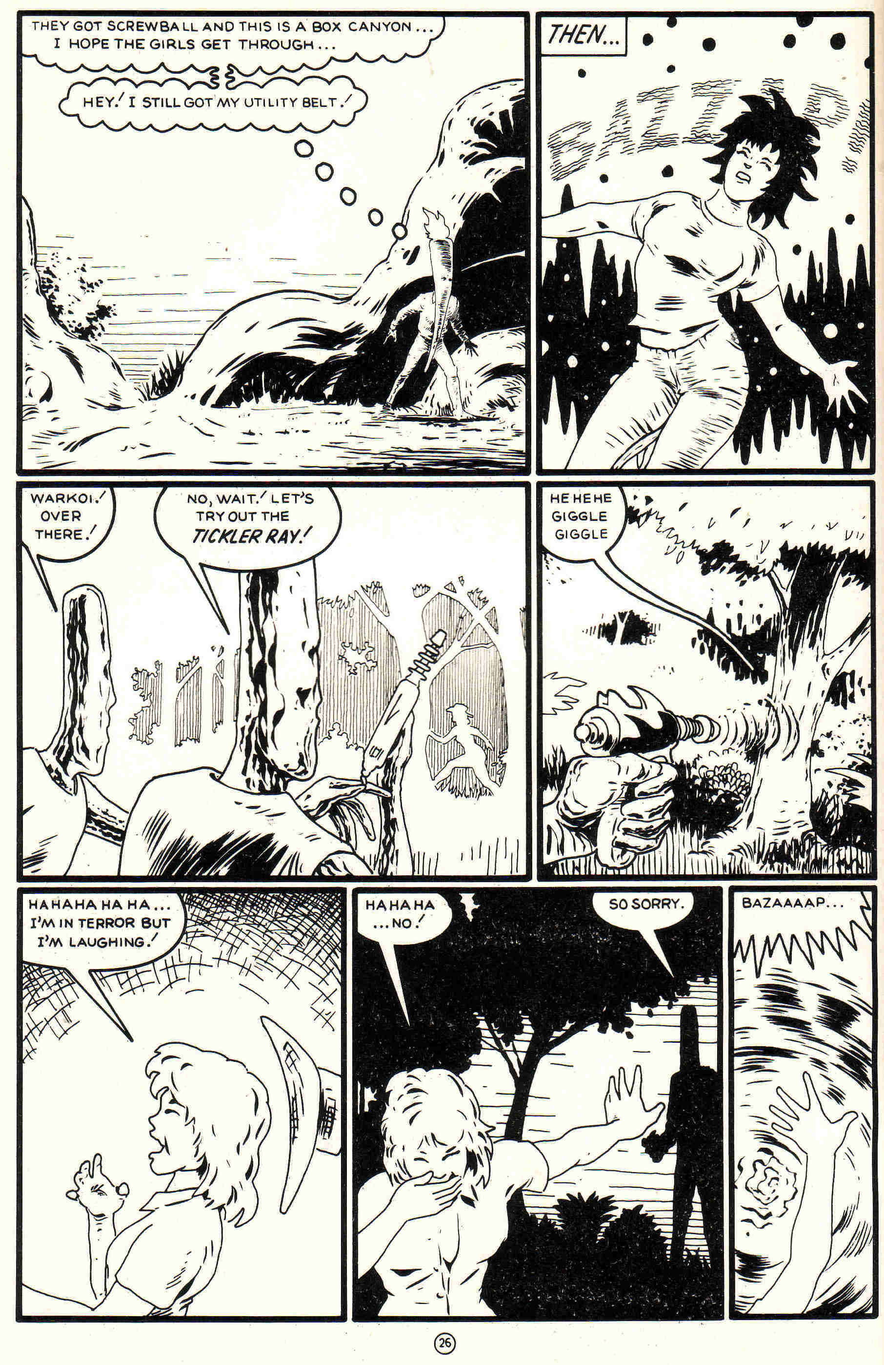 Read online Flaming Carrot Comics (1988) comic -  Issue #21 - 28