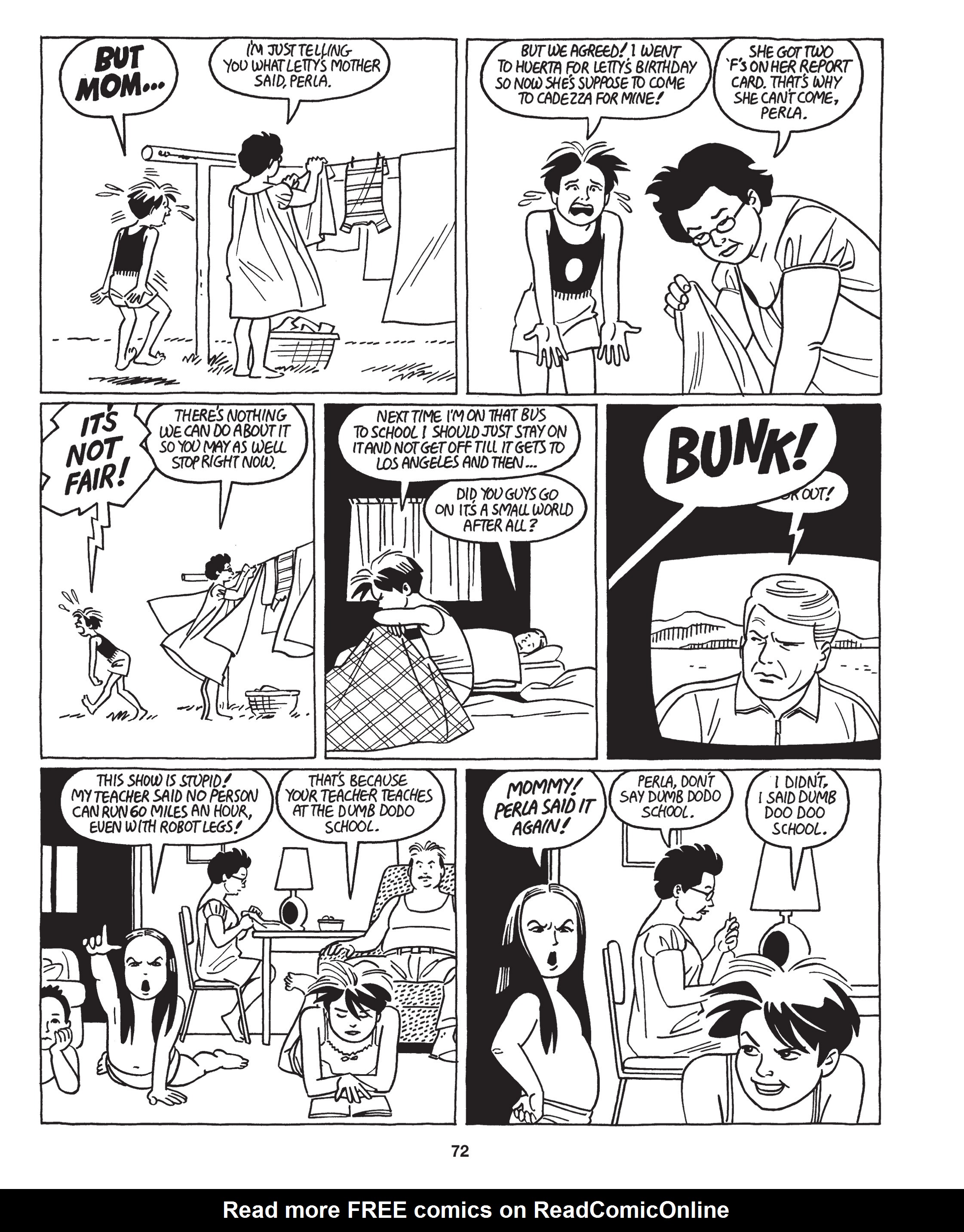 Read online Love and Rockets: New Stories comic -  Issue #3 - 74