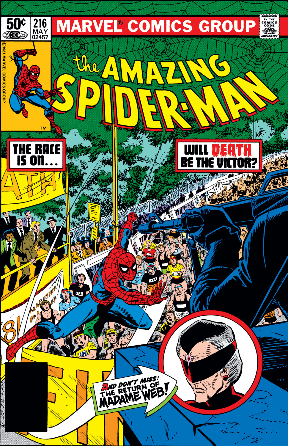 The Amazing Spider-Man (1963) issue 216 - Page 1