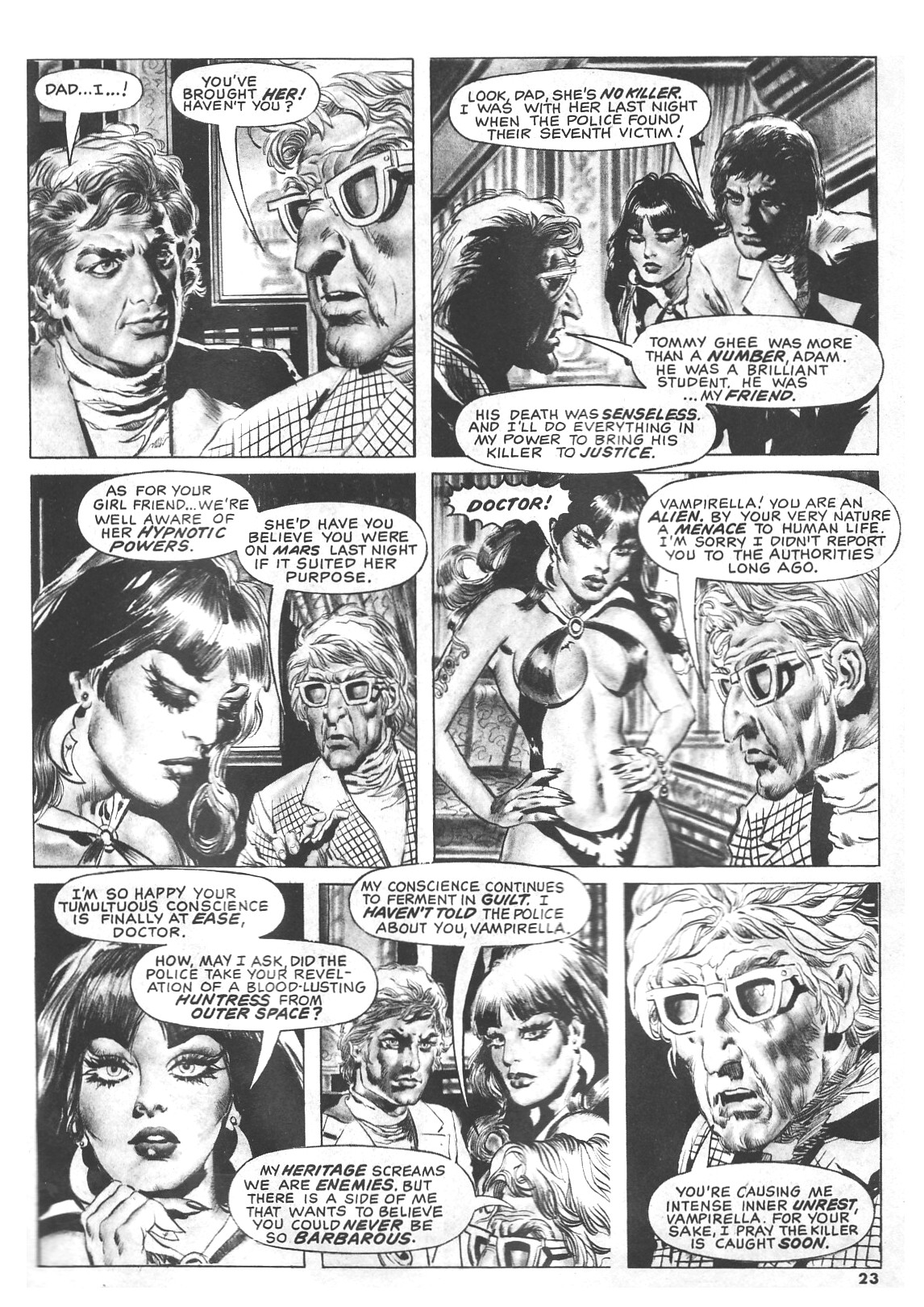 Read online Vampirella (1969) comic -  Issue #73 - 23