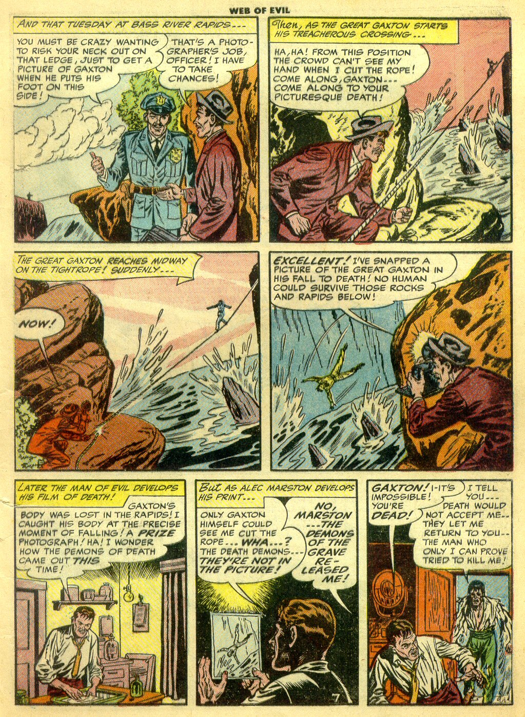 Read online Web of Evil comic -  Issue #21 - 8