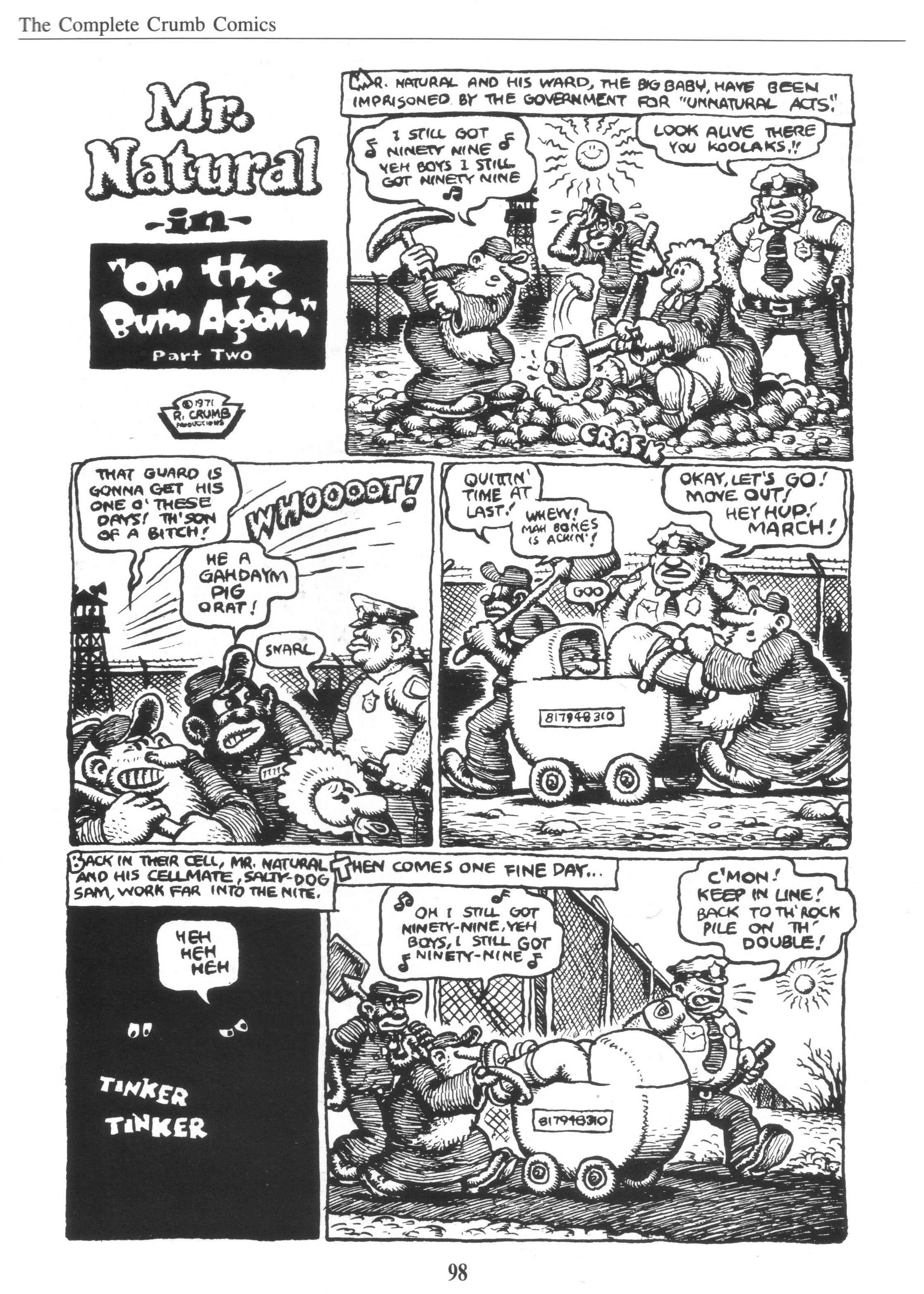 Read online The Complete Crumb Comics comic -  Issue # TPB 8 - 106