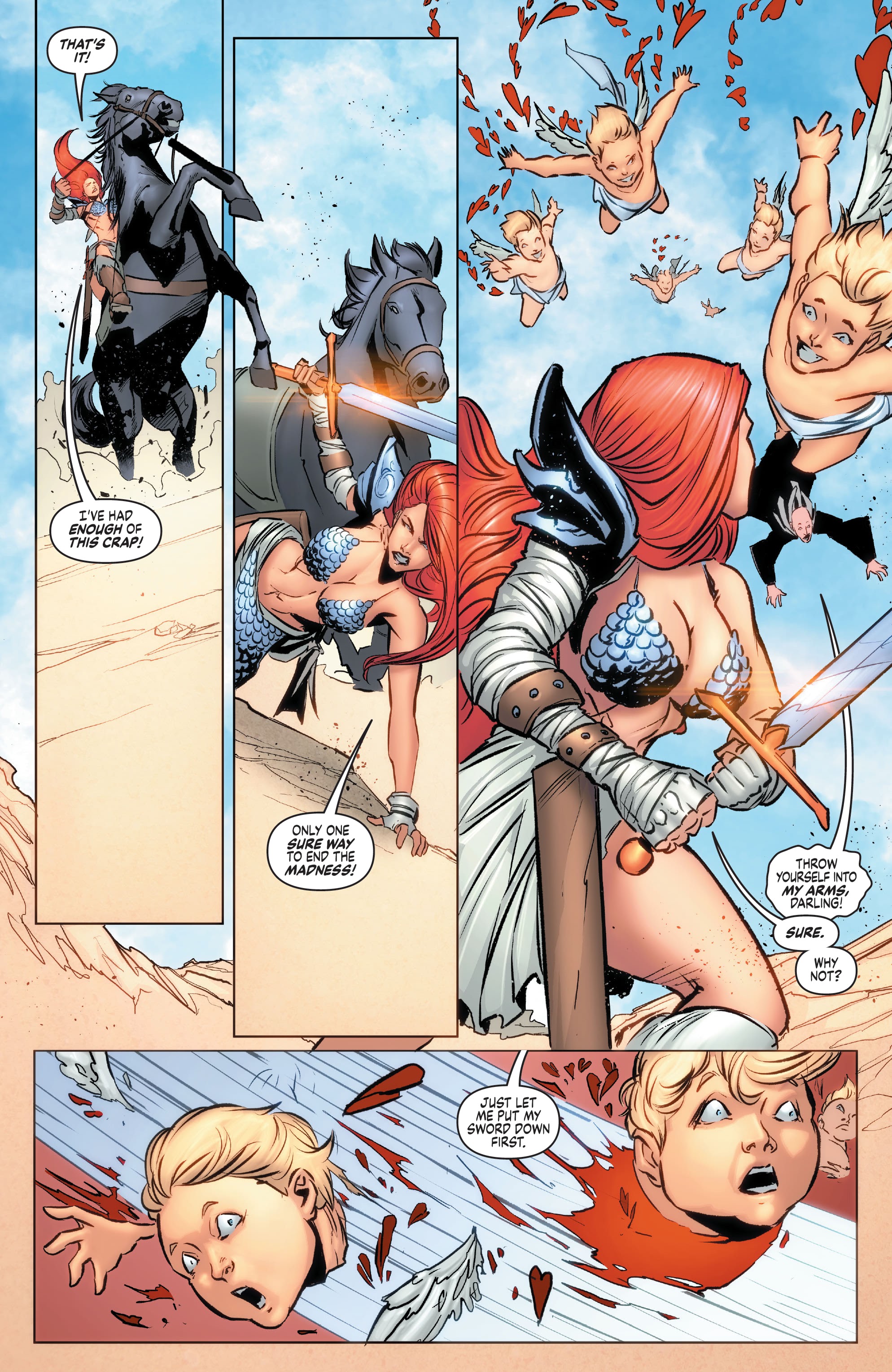 Read online Red Sonja Valentine's Special One-Shot comic -  Issue # Full - 31
