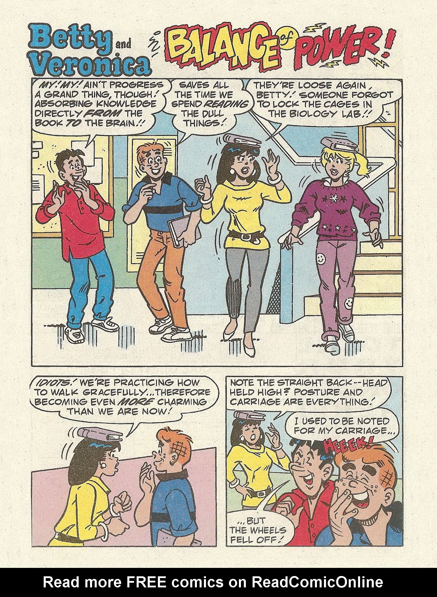 Read online Betty and Veronica Digest Magazine comic -  Issue #72 - 38