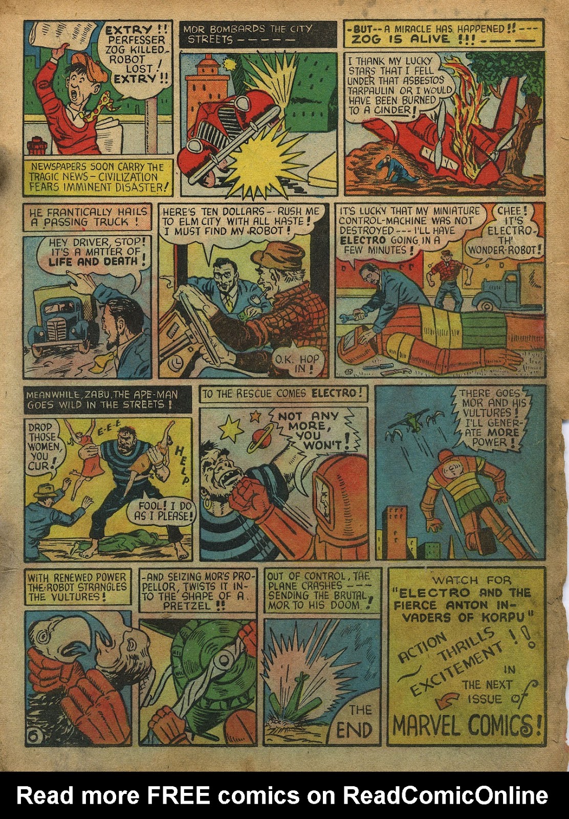 Marvel Mystery Comics (1939) issue 17 - Page 35
