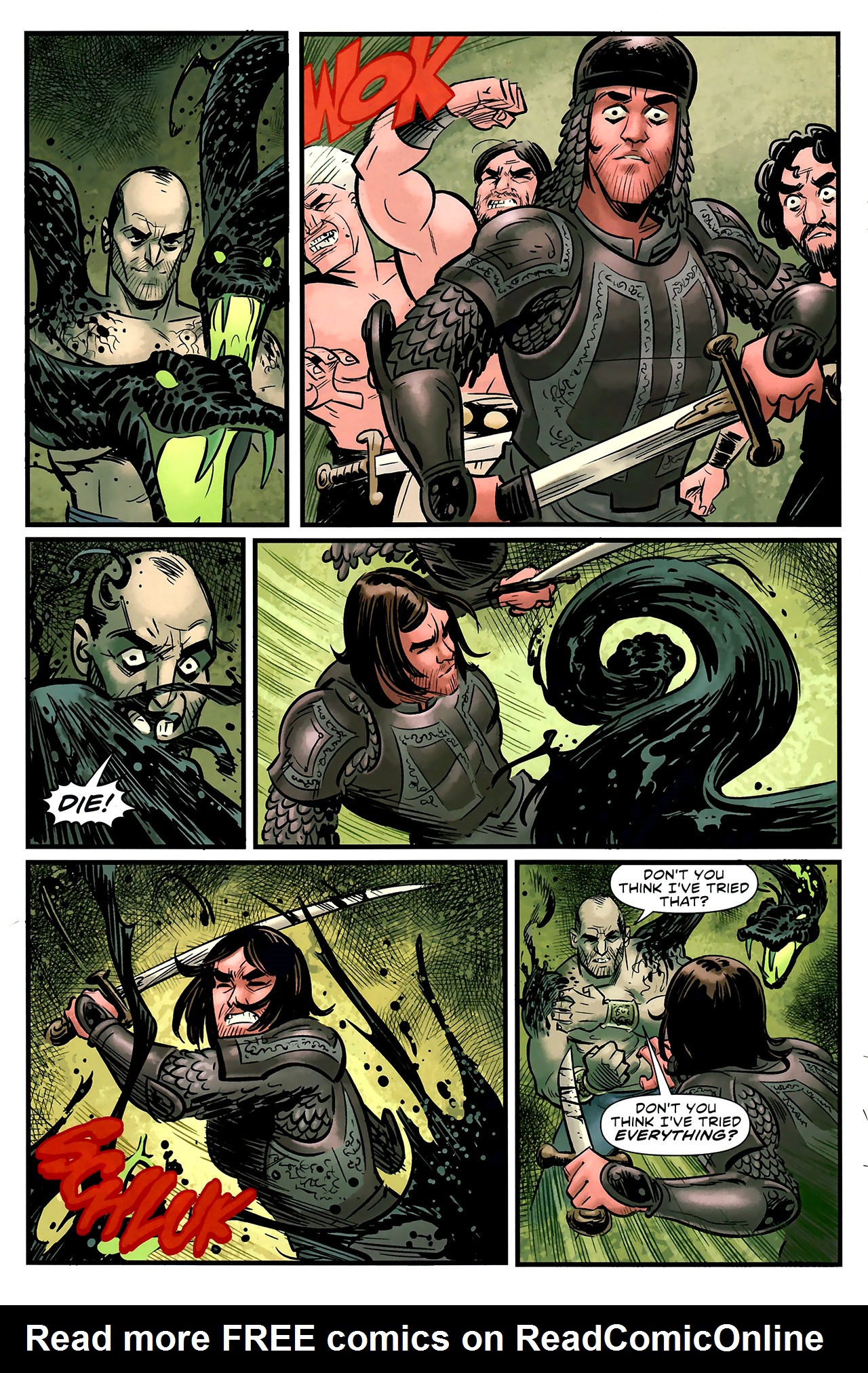 Read online Prince of Persia: Before the Sandstorm comic -  Issue #4 - 23