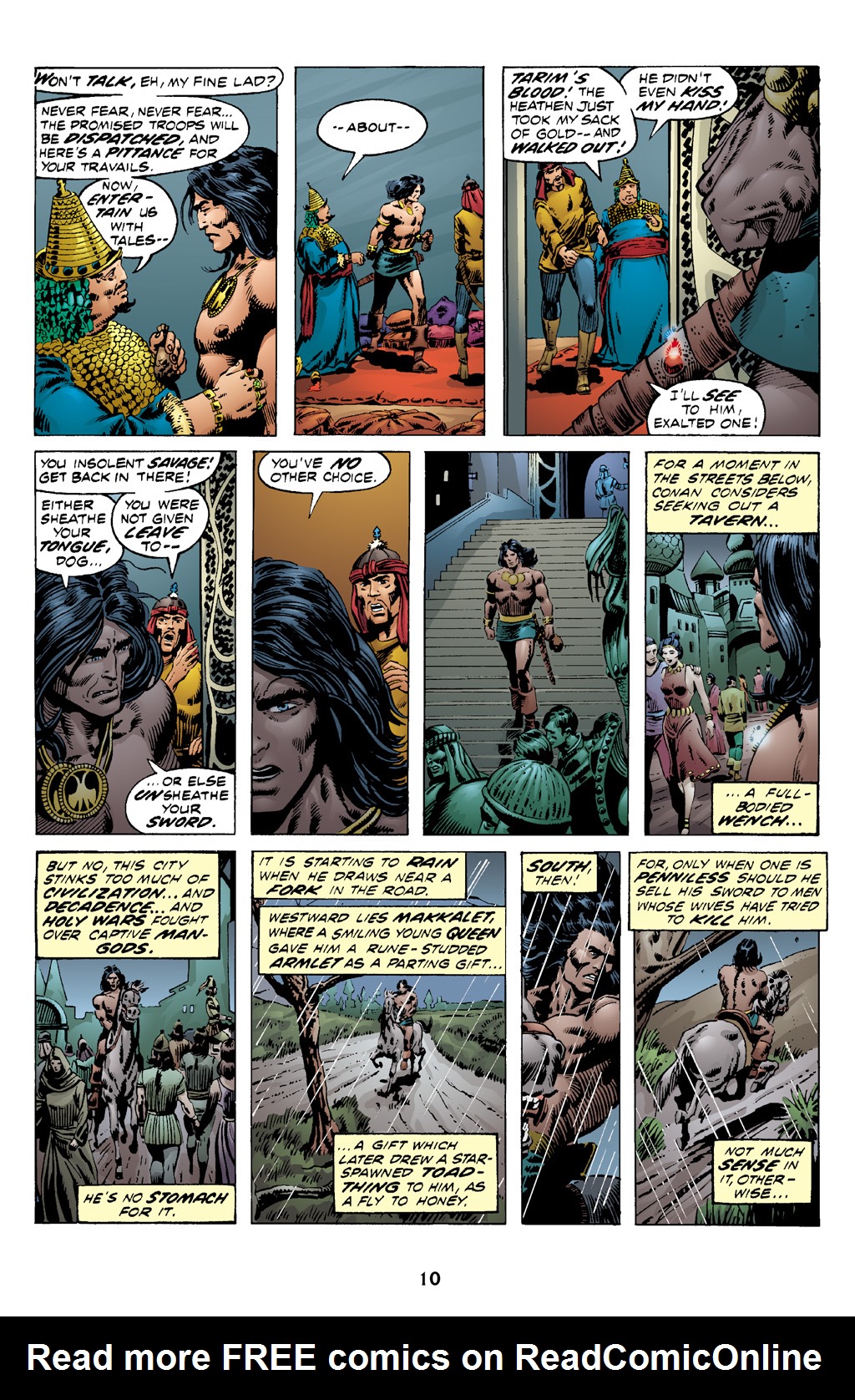 Read online The Chronicles of Conan comic -  Issue # TPB 4 (Part 1) - 11