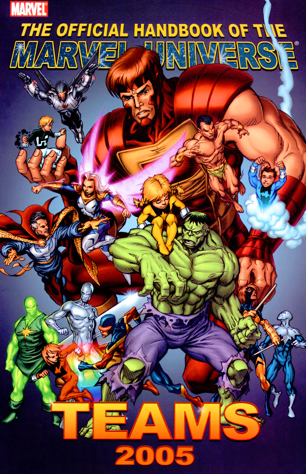 Read online Official Handbook of the Marvel Universe: Teams 2005 comic -  Issue # Full - 1