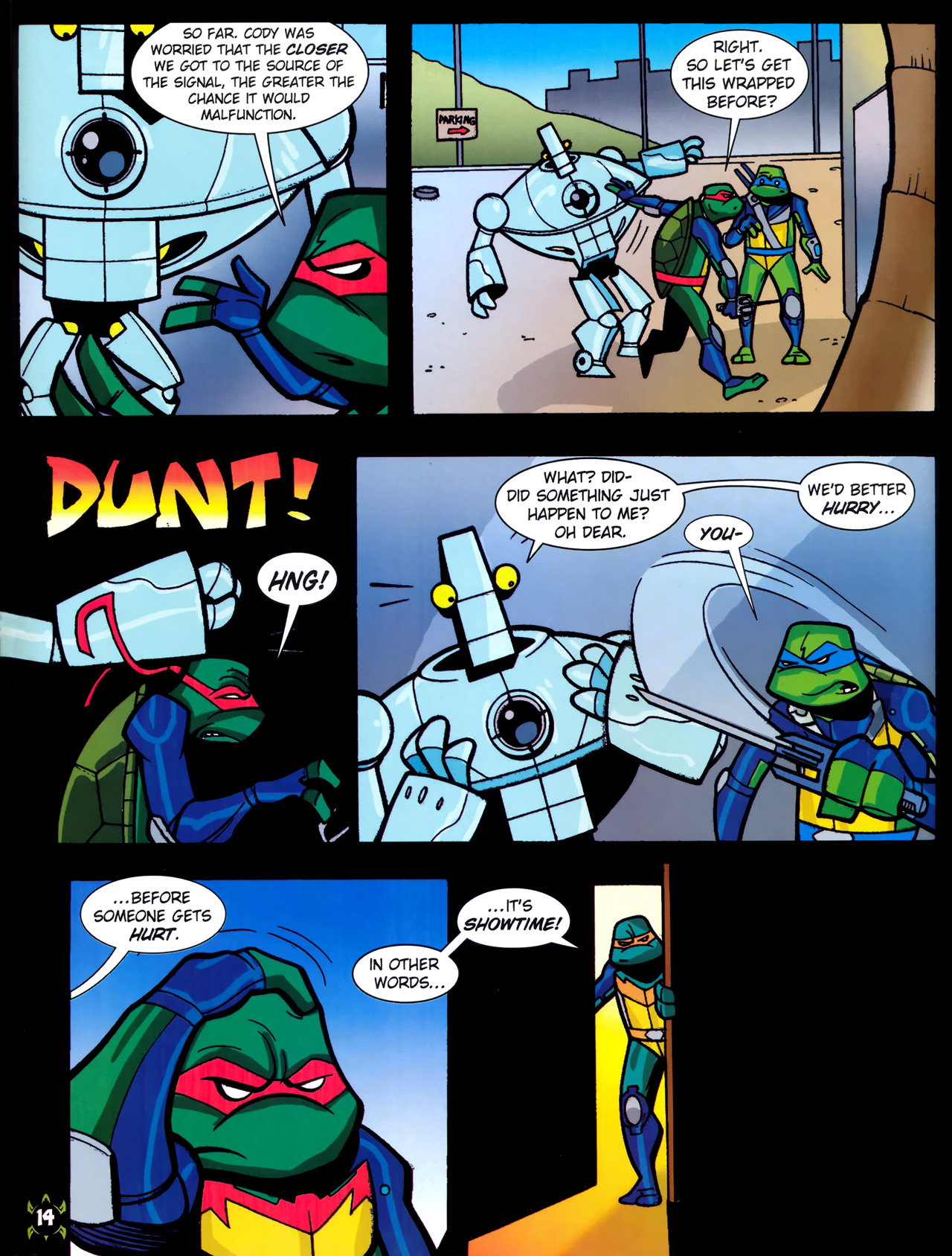 Read online Teenage Mutant Ninja Turtles Comic comic -  Issue #6 - 13