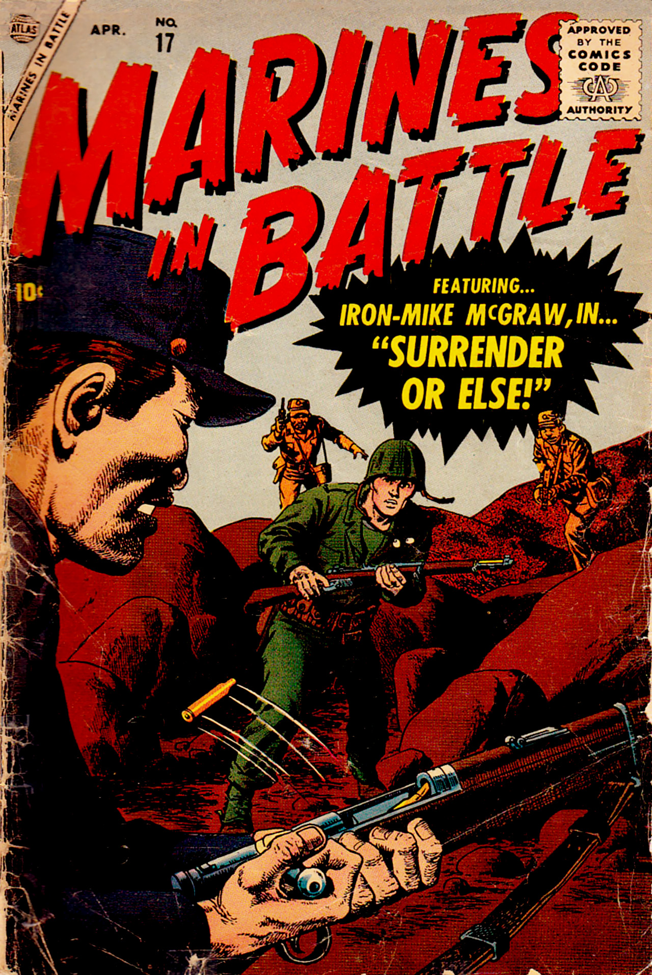 Read online Marines in Battle comic -  Issue #17 - 1