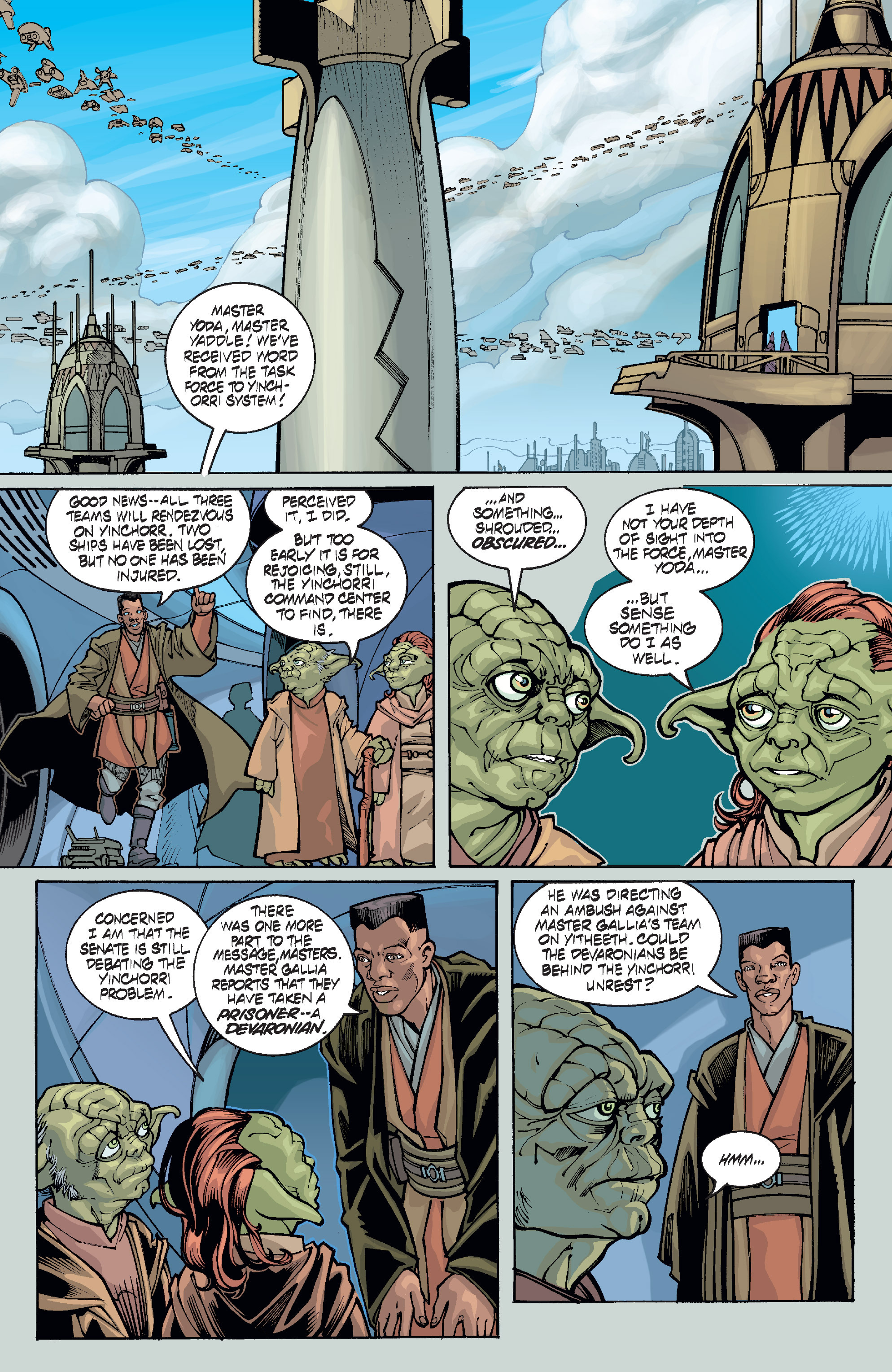 Read online Star Wars: Jedi Council: Acts of War comic -  Issue #3 - 14