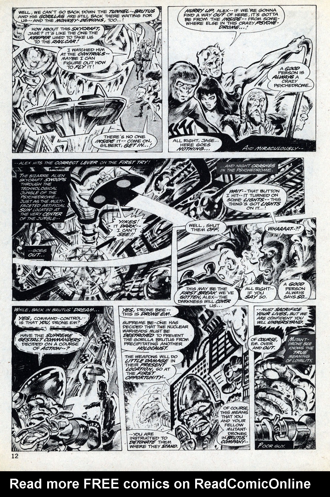 Read online Planet of the Apes comic -  Issue #23 - 12