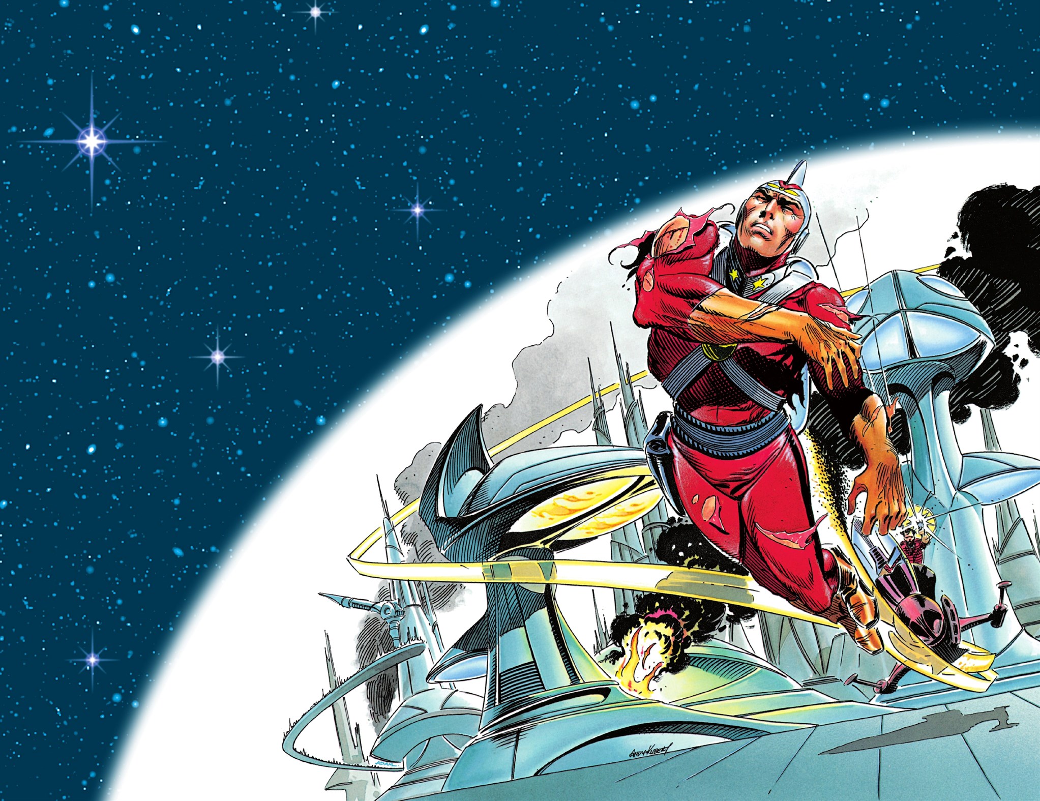 Read online Adam Strange: Between Two Worlds The Deluxe Edition comic -  Issue # TPB (Part 1) - 55