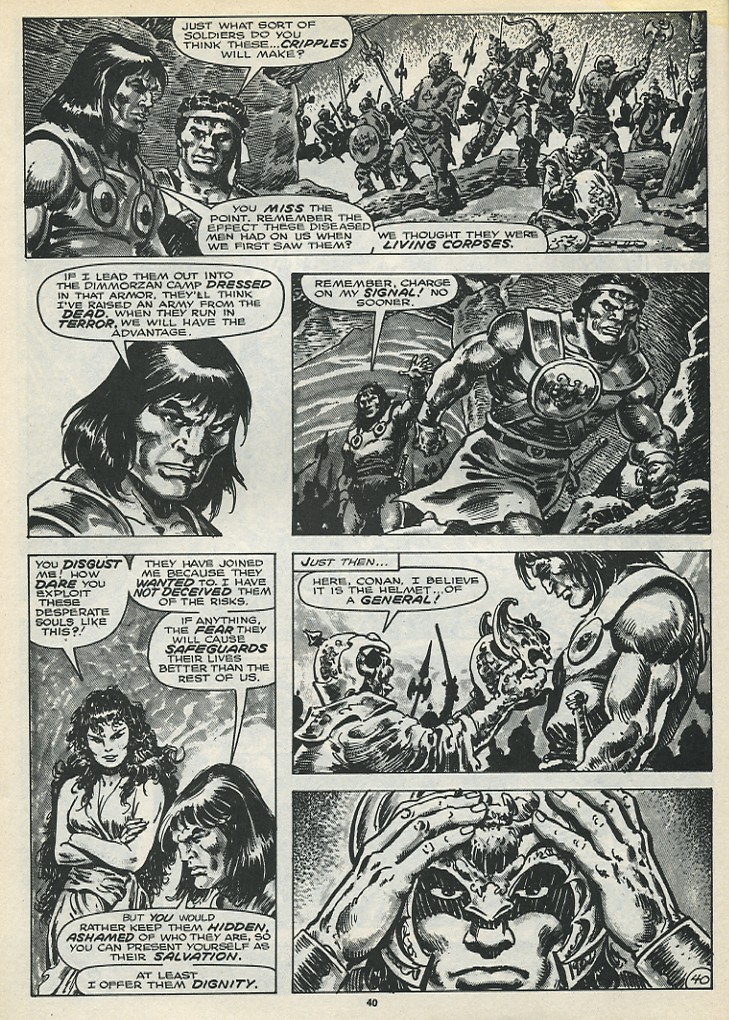 Read online The Savage Sword Of Conan comic -  Issue #173 - 42