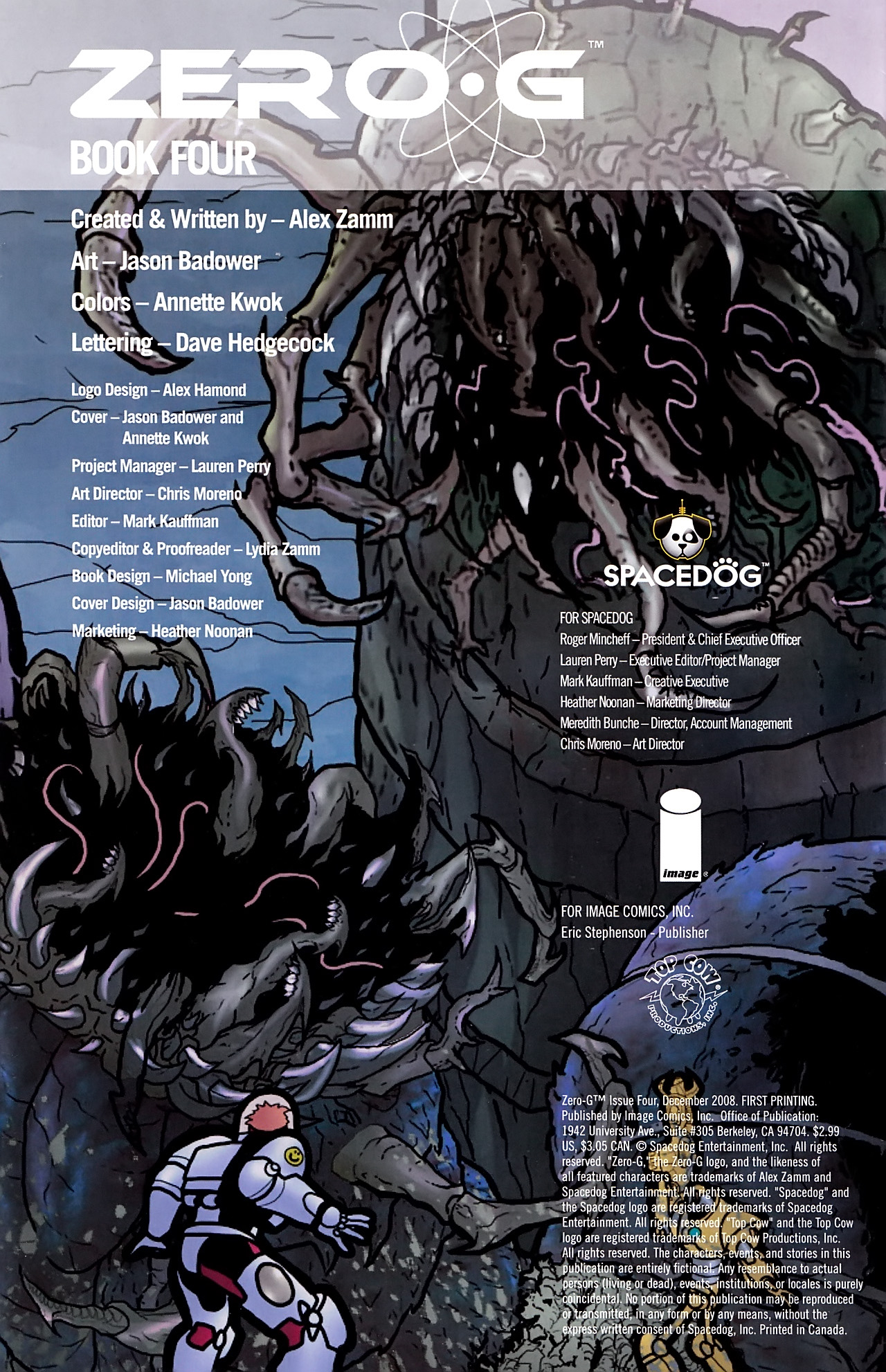 Read online Zero-G comic -  Issue #4 - 2