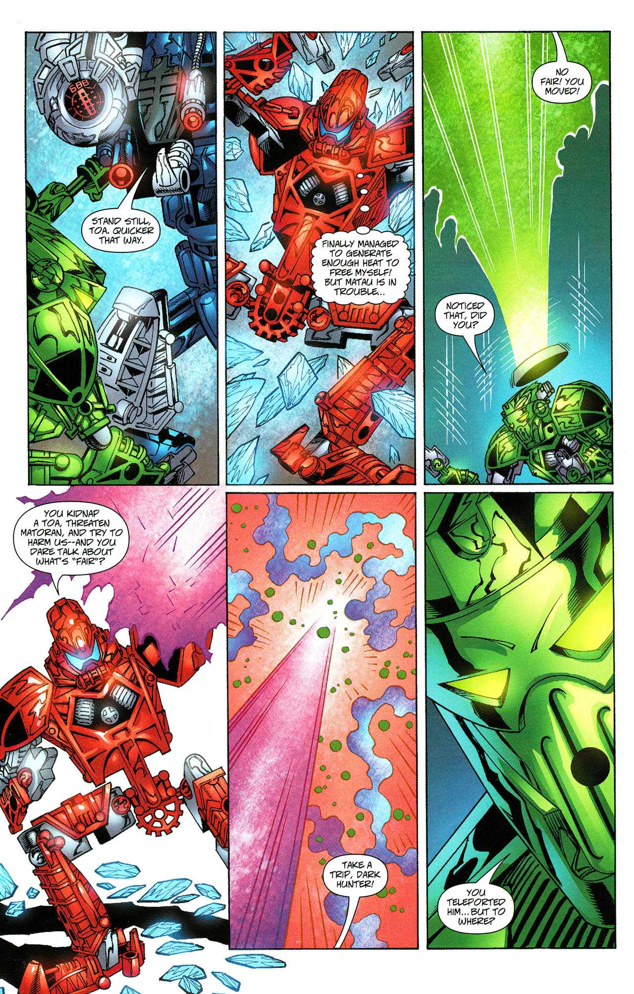 Read online Bionicle comic -  Issue #20 - 13