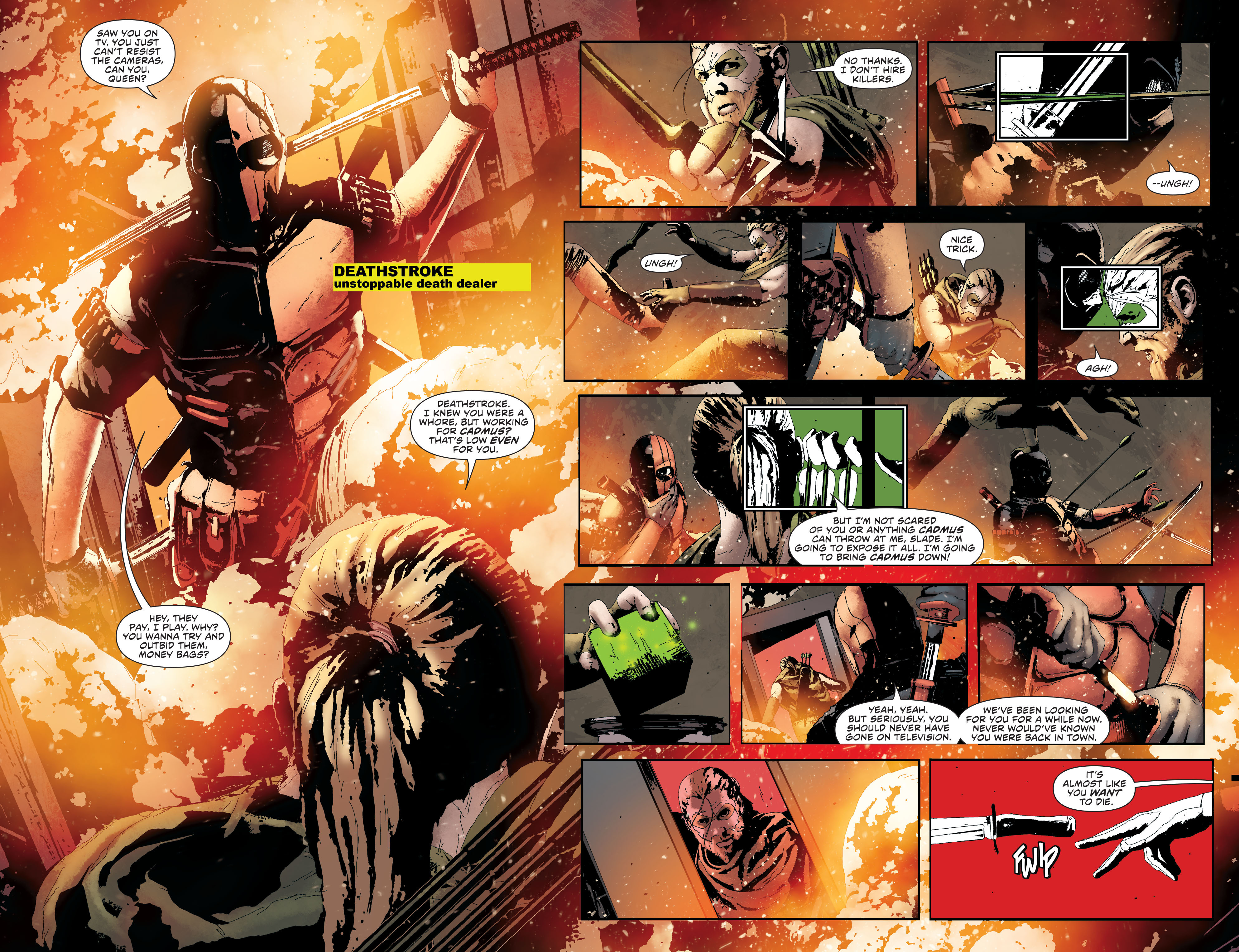 Read online Green Arrow: Futures End comic -  Issue # Full - 17