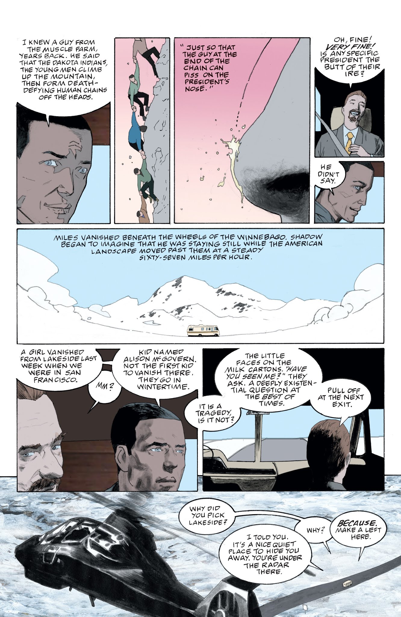Read online American Gods: My Ainsel comic -  Issue #6 - 4