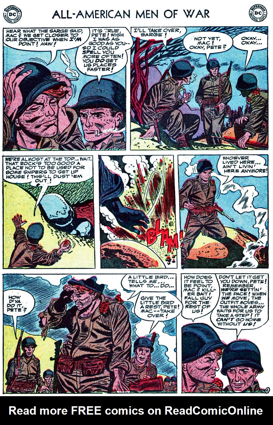 Read online All-American Men of War comic -  Issue #2 - 6