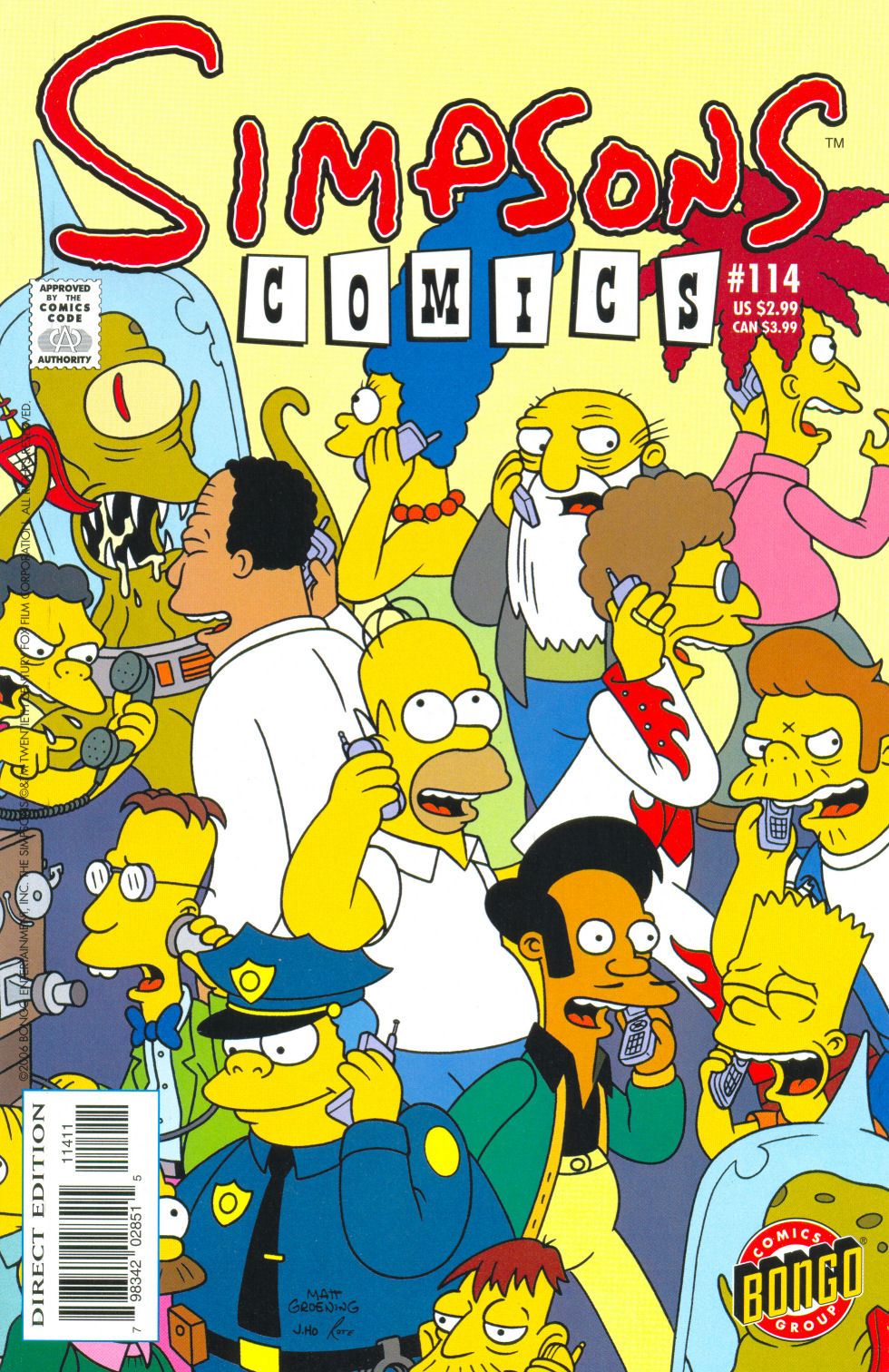 Read online Simpsons Comics comic -  Issue #114 - 1