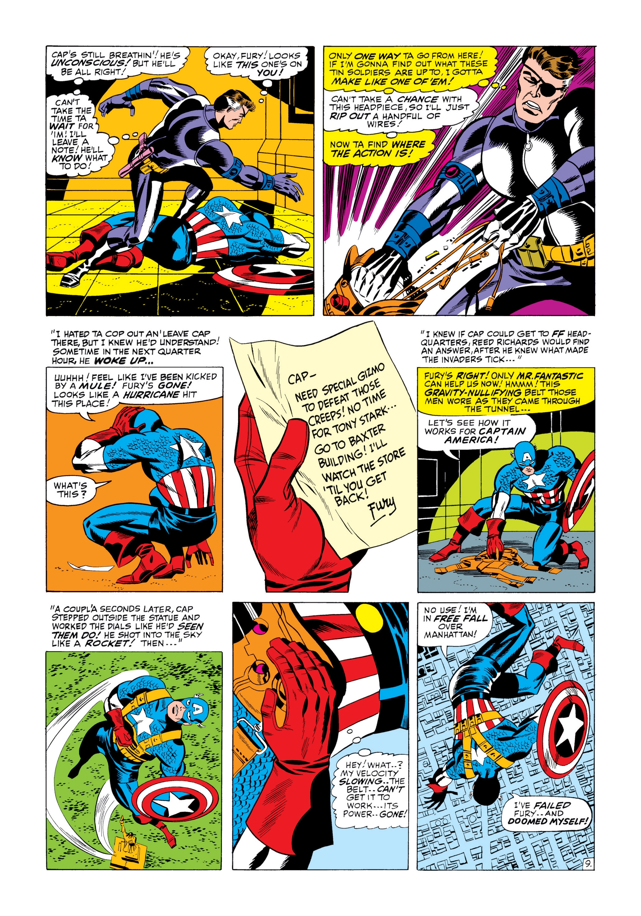 Read online Marvel Masterworks: Nick Fury, Agent of S.H.I.E.L.D. comic -  Issue # TPB 2 (Part 1) - 97