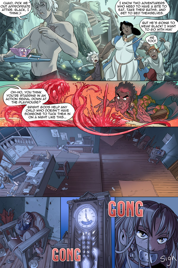 Read online Unsounded comic -  Issue #10 - 23