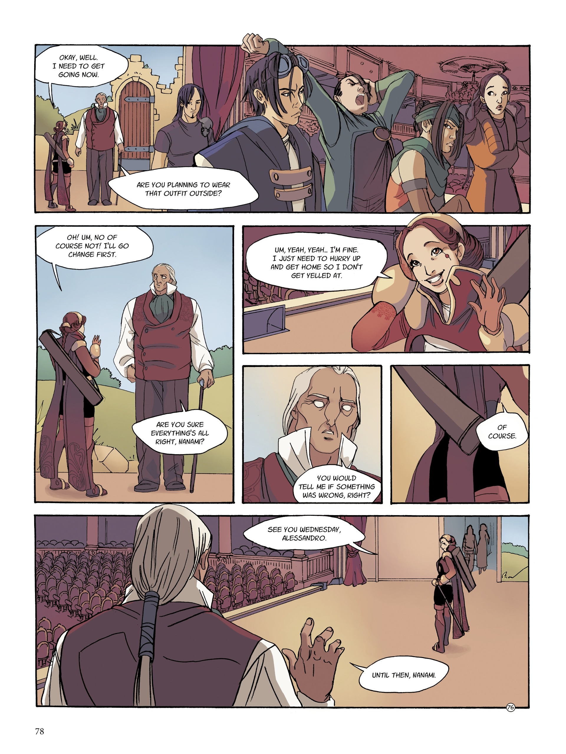 Read online Nanami comic -  Issue #2 - 78