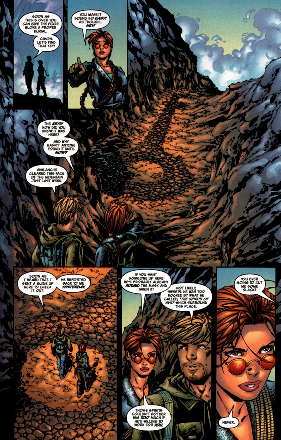 Read online Tomb Raider: The Series comic -  Issue #3 - 22