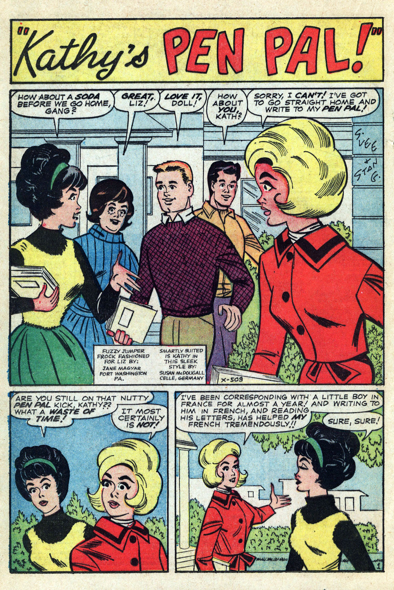 Read online Kathy (1959) comic -  Issue #26 - 20