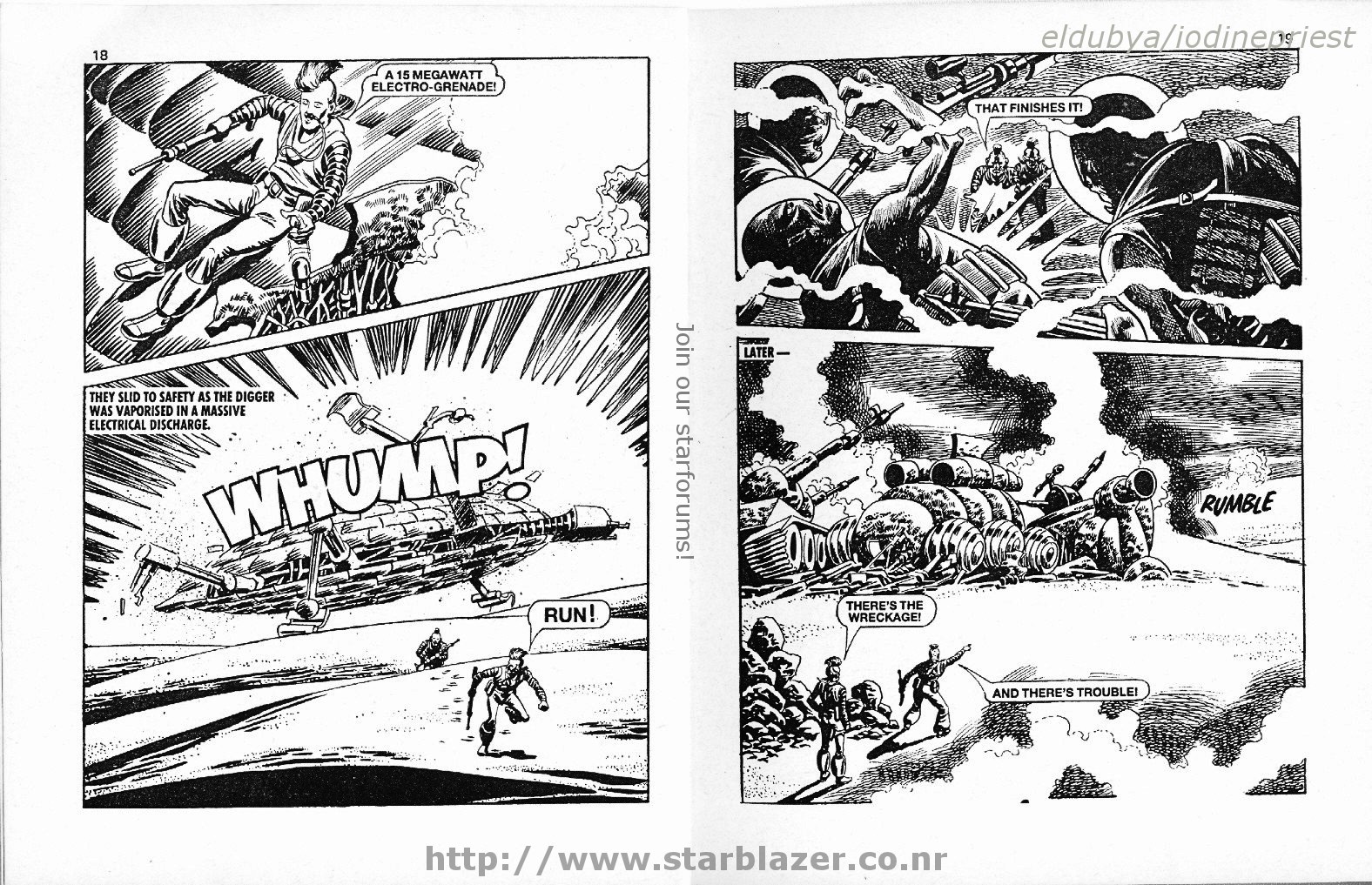 Read online Starblazer comic -  Issue #189 - 11