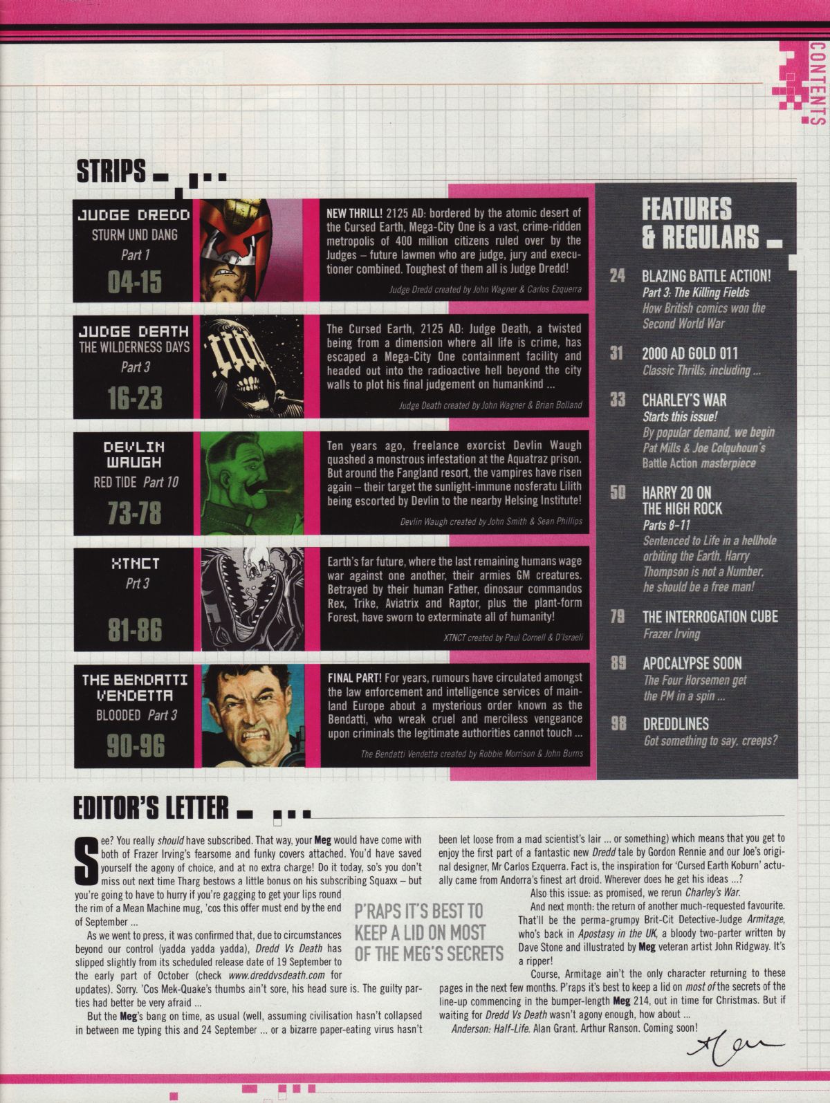 Judge Dredd Megazine (Vol. 5) issue 211 - Page 3