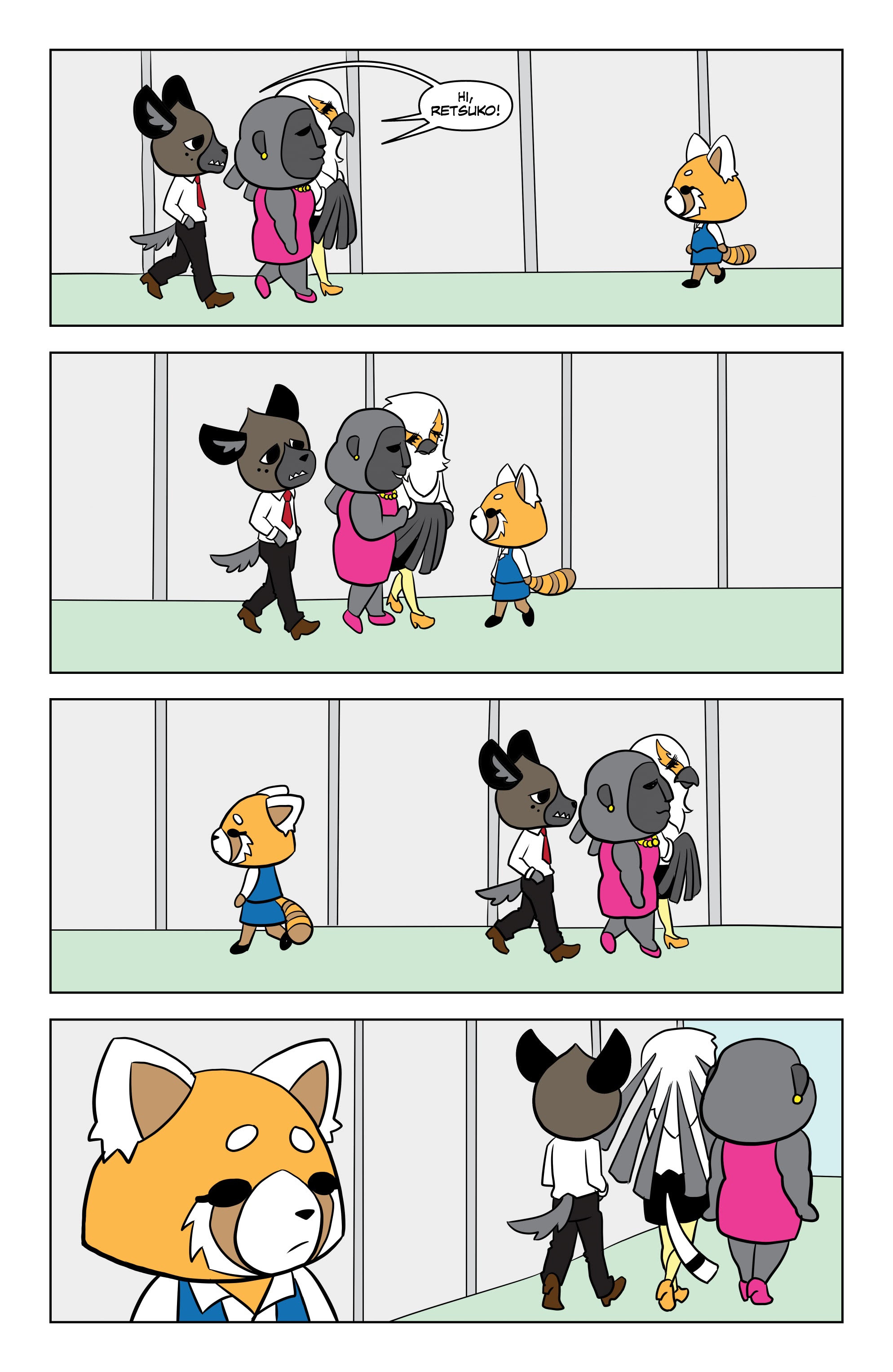 Read online Aggretsuko: Meet Her World comic -  Issue #1 - 15