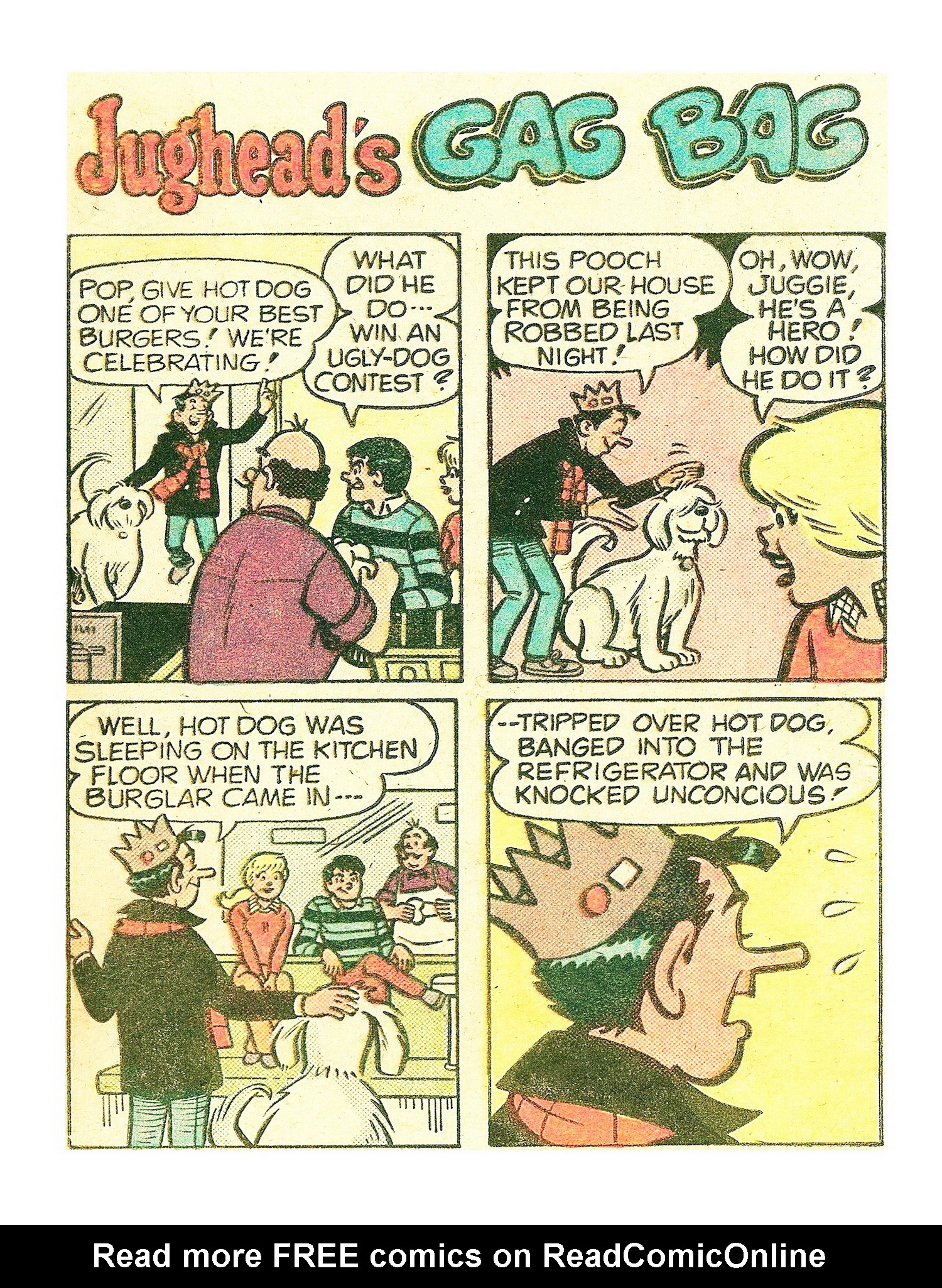 Read online Jughead Jones Comics Digest comic -  Issue #25 - 129