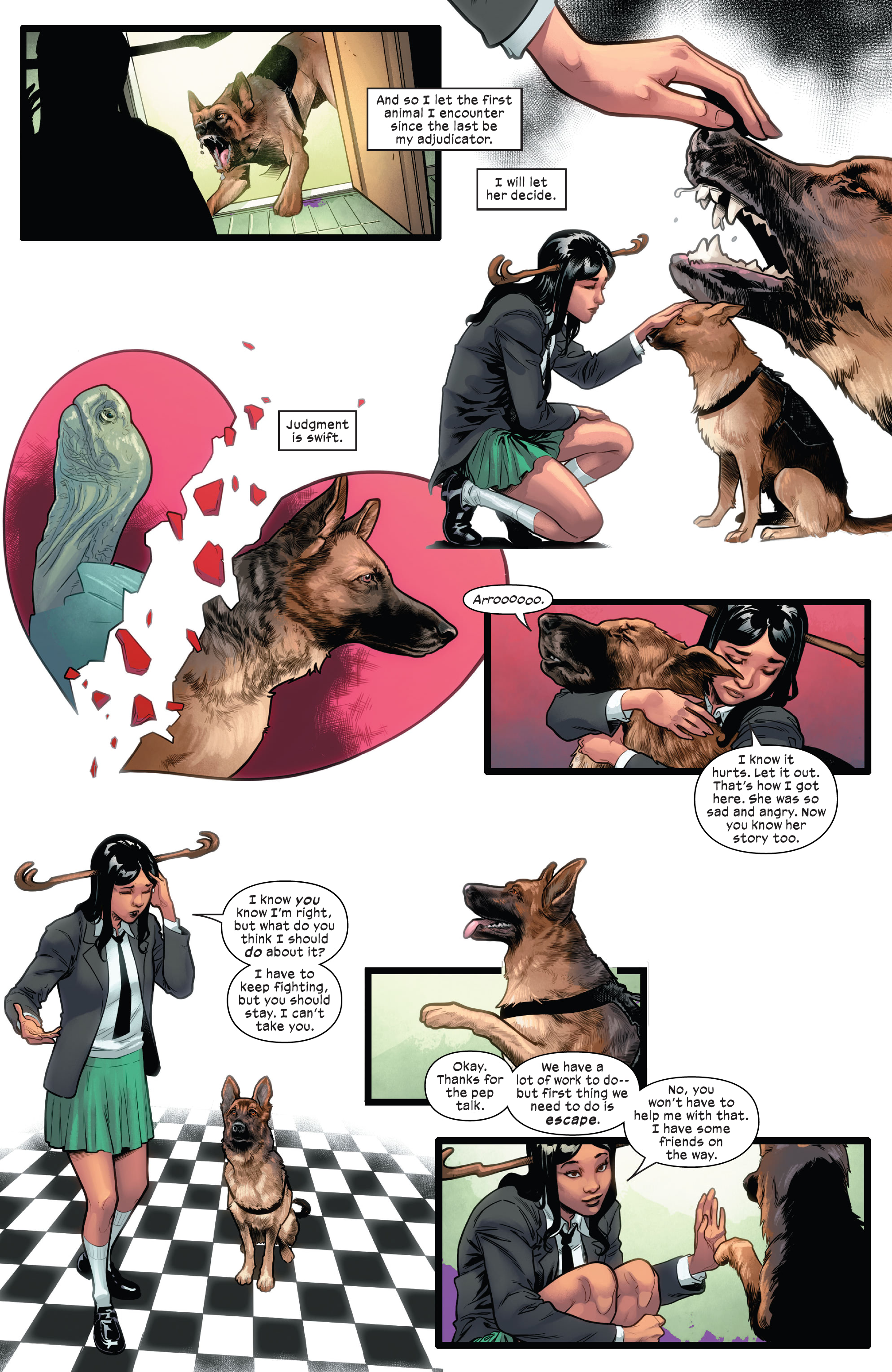 Read online X-Men Unlimited: X-Men Green comic -  Issue #1 - 10