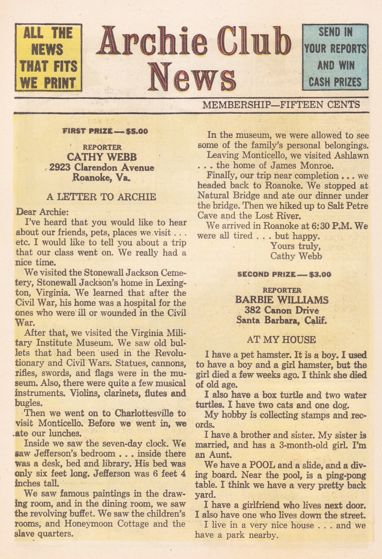 Read online Archie's Pals 'N' Gals (1952) comic -  Issue #26 - 26