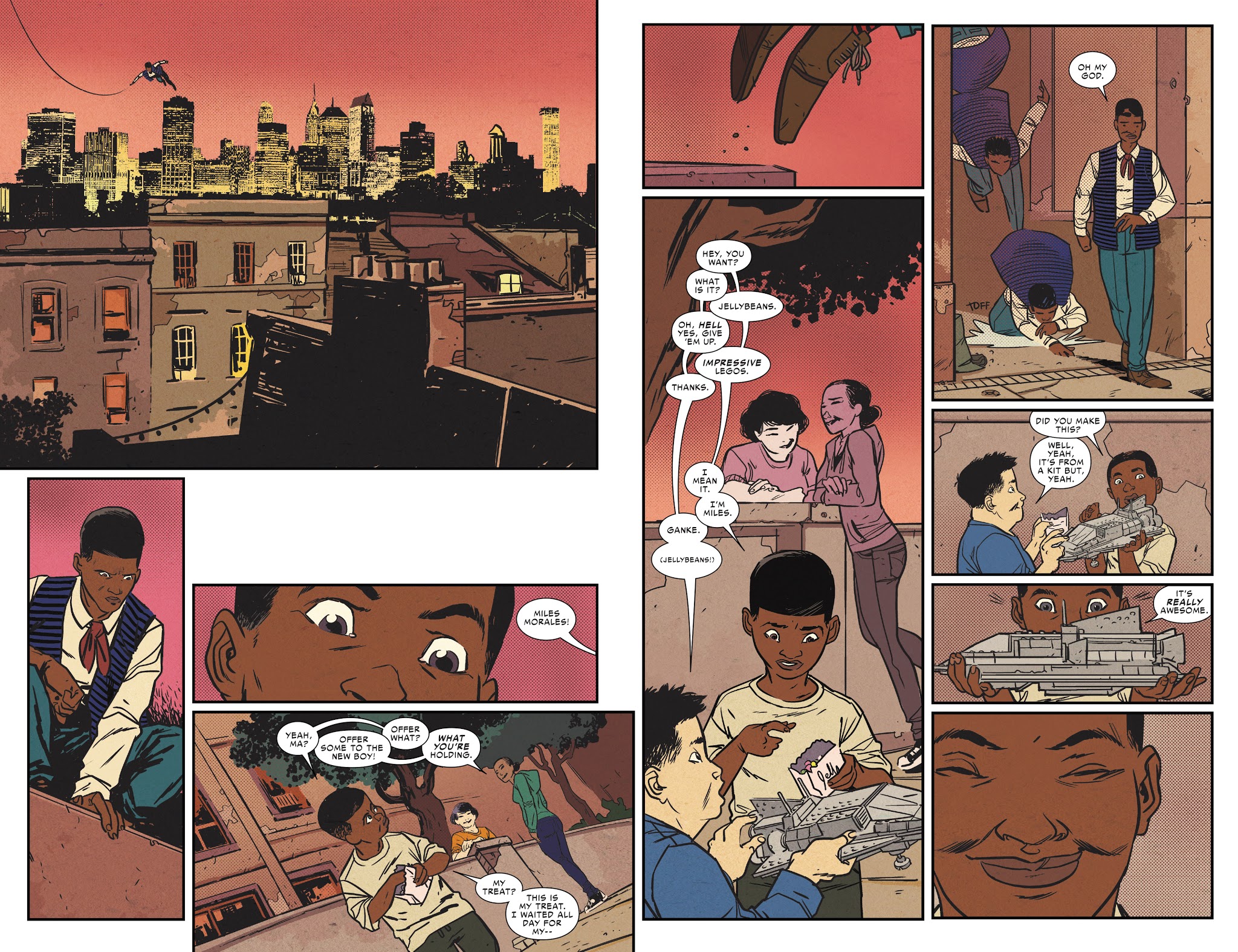 Read online Generations: Miles Morales Spider-Man & Peter Parker Spider-Man comic -  Issue # Full - 11