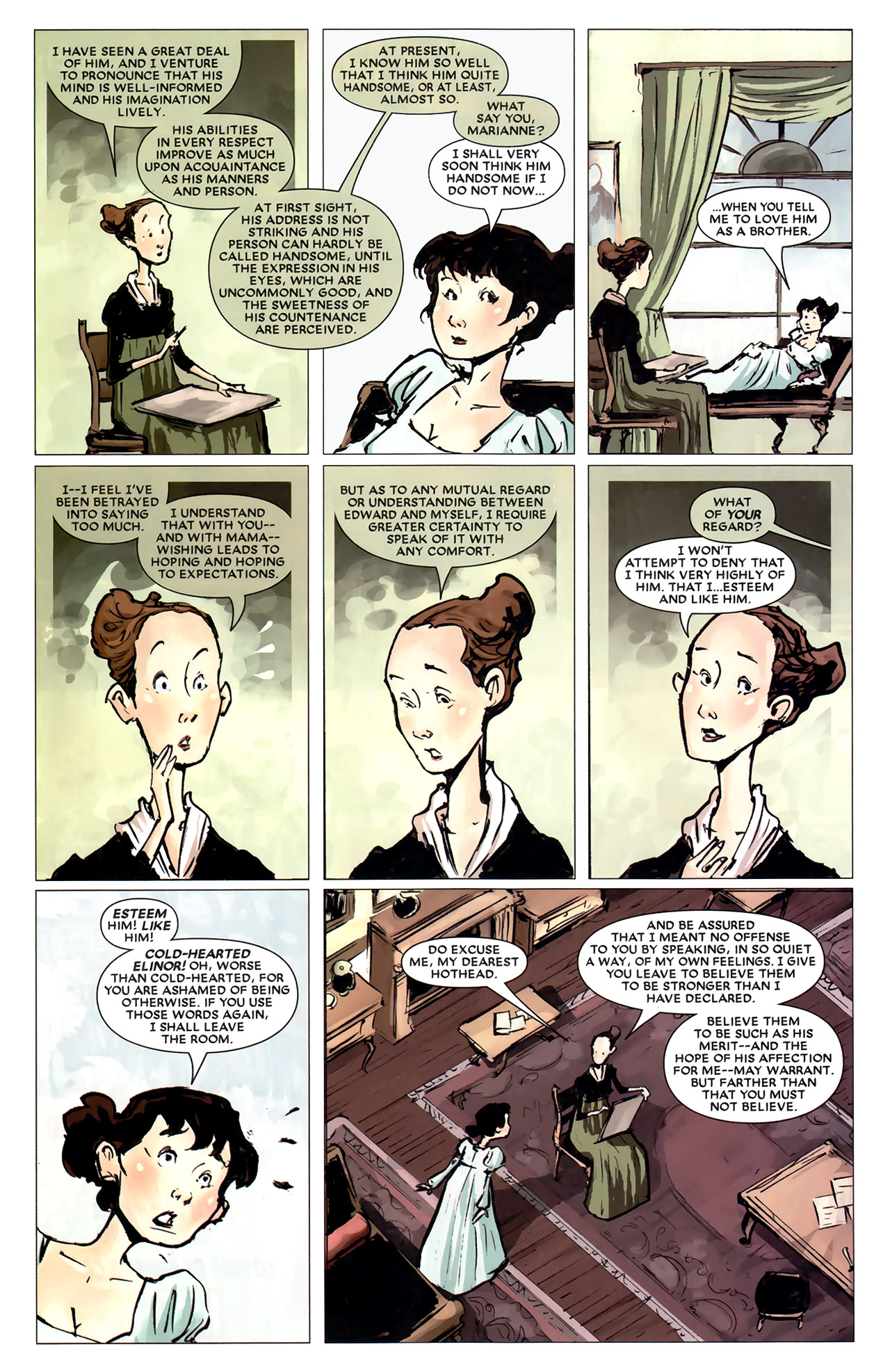 Read online Sense & Sensibility comic -  Issue #1 - 13