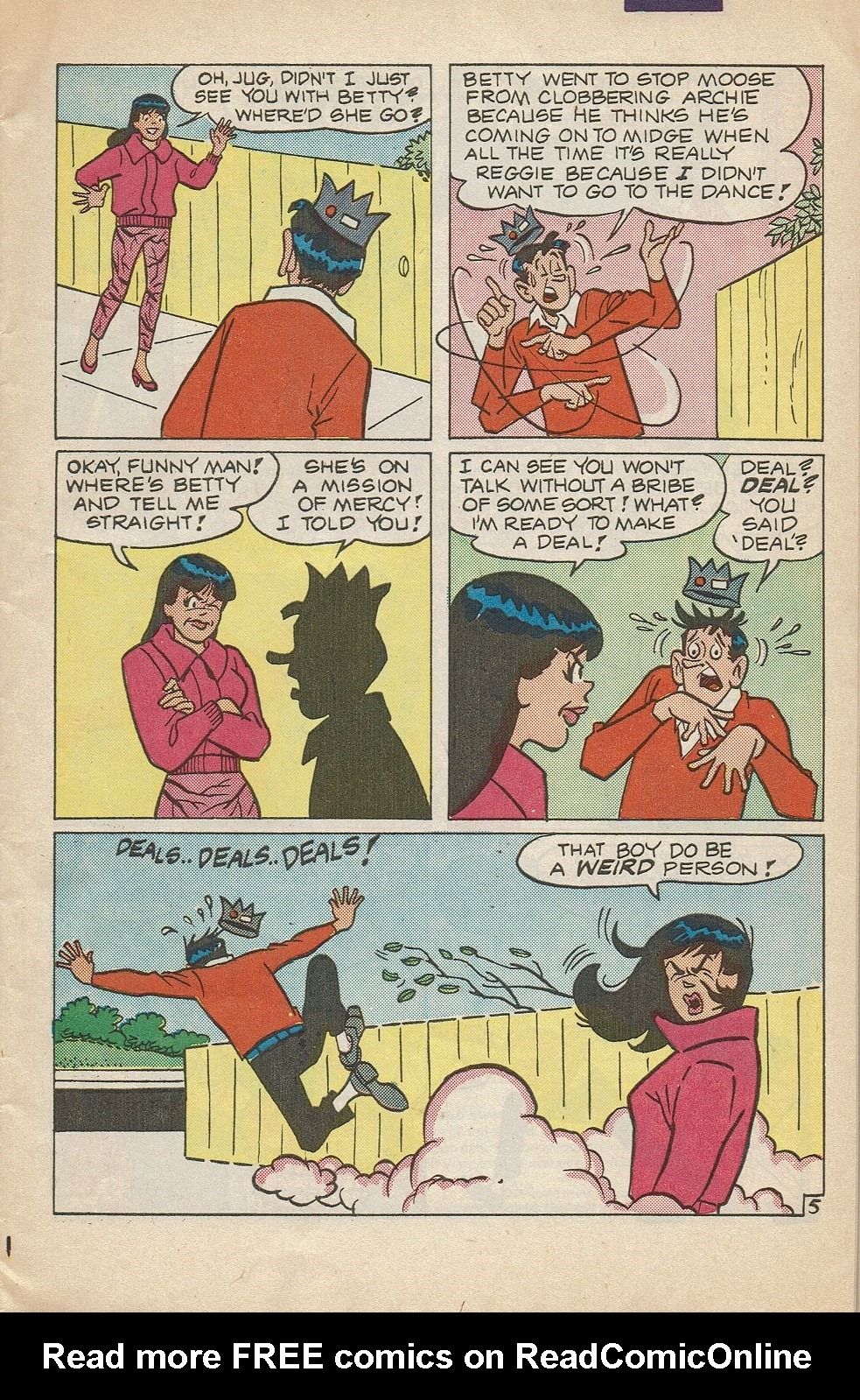 Read online Jughead (1965) comic -  Issue #352 - 7