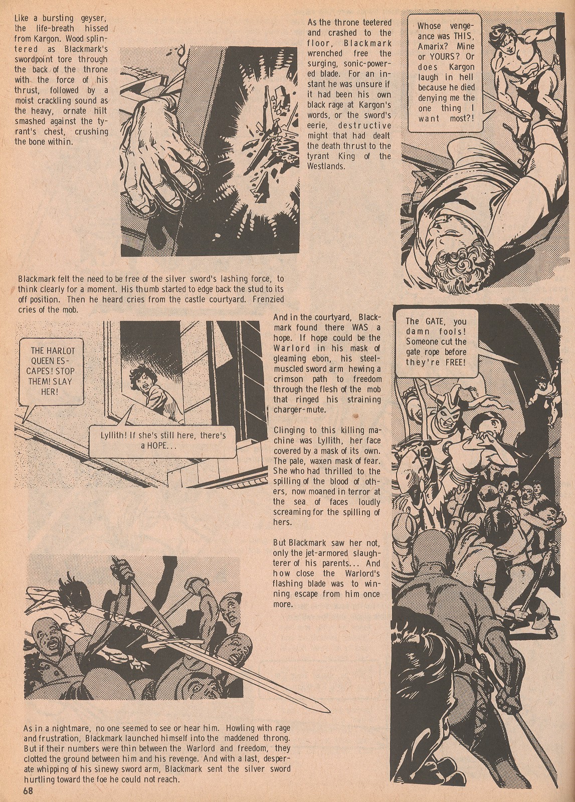 Read online The Savage Sword Of Conan comic -  Issue #4 - 68