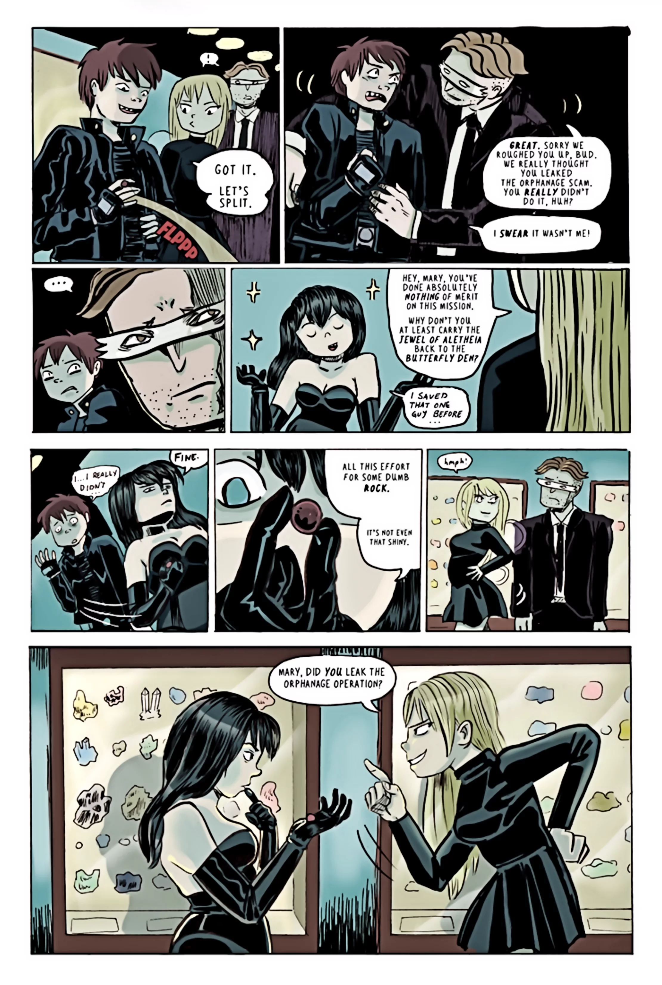 Read online Henchgirl comic -  Issue #6 - 7